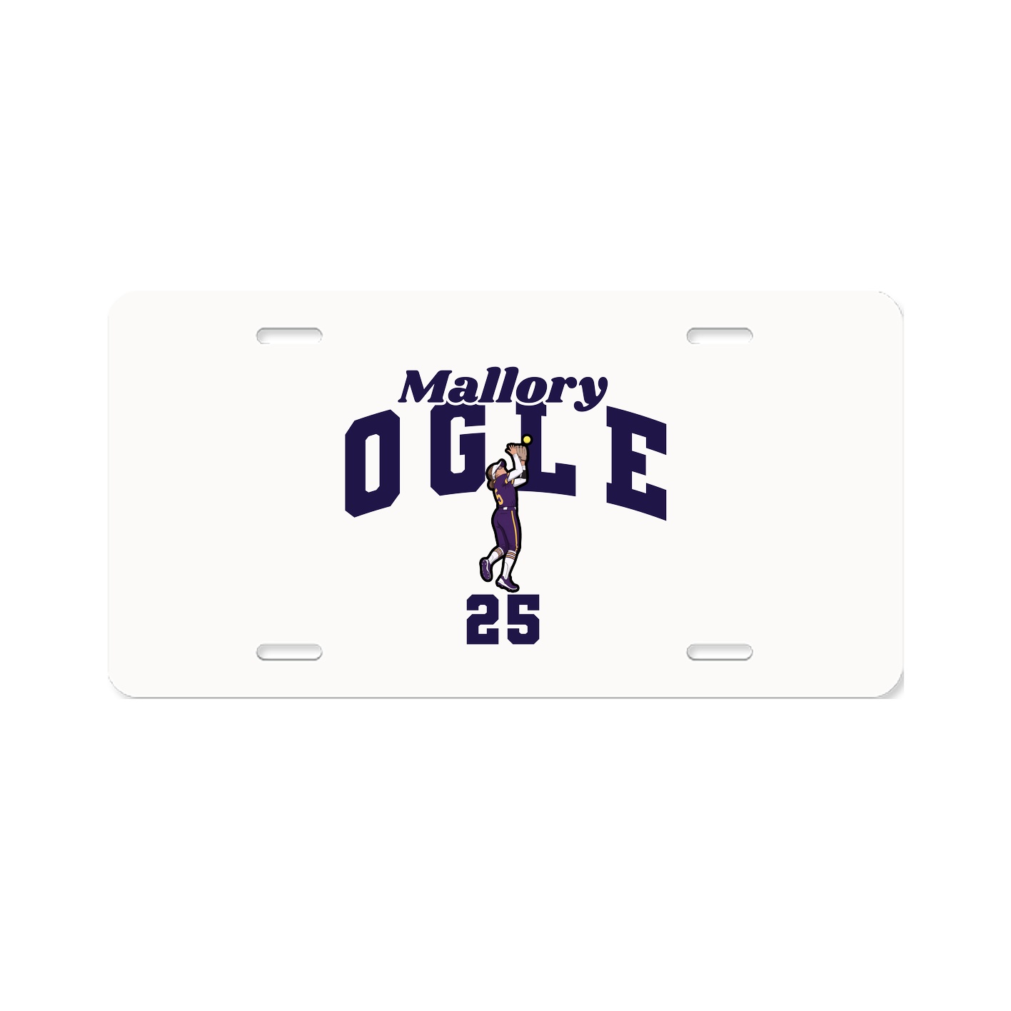 License Plate — Signature Arch in Classic