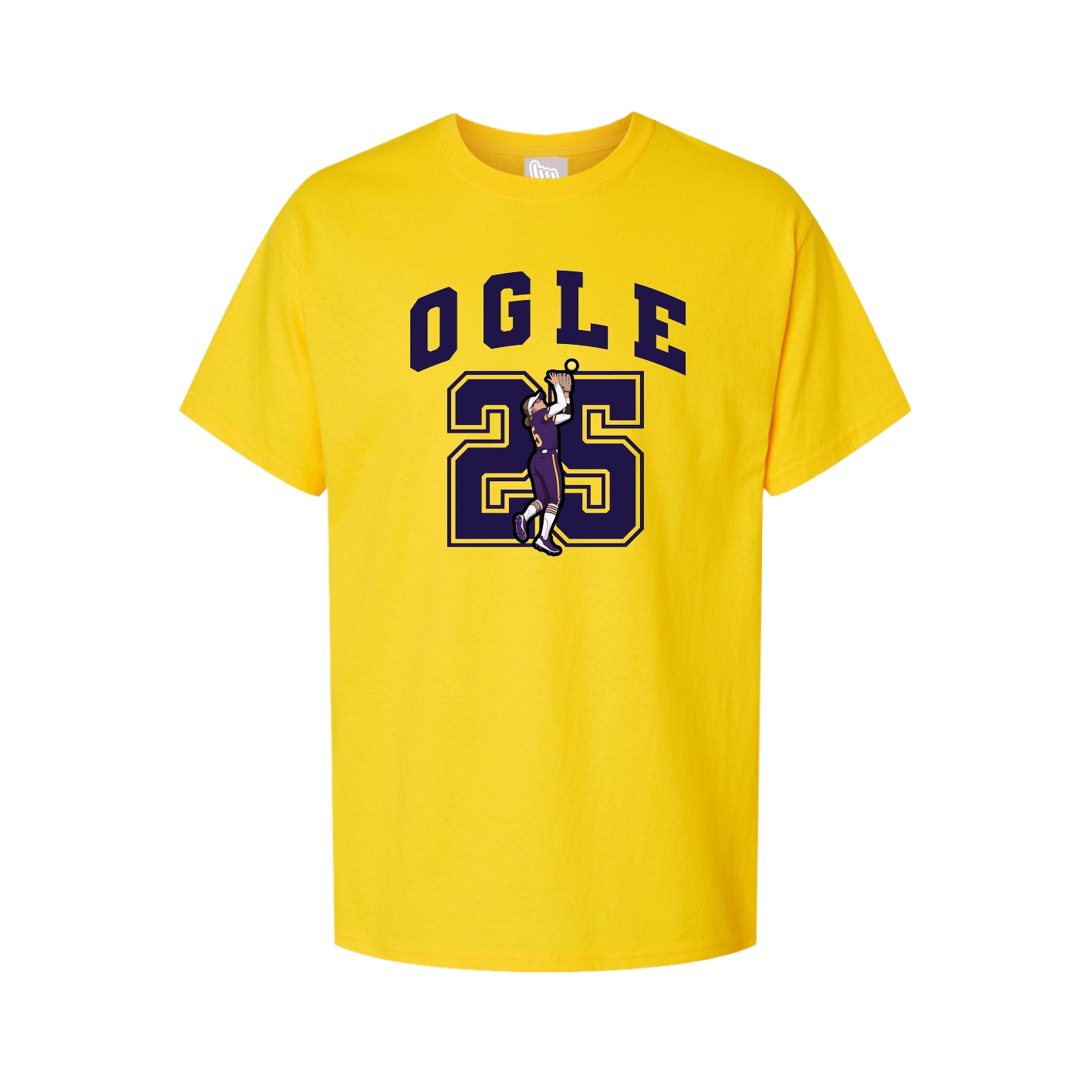 Tee — Number in Gold