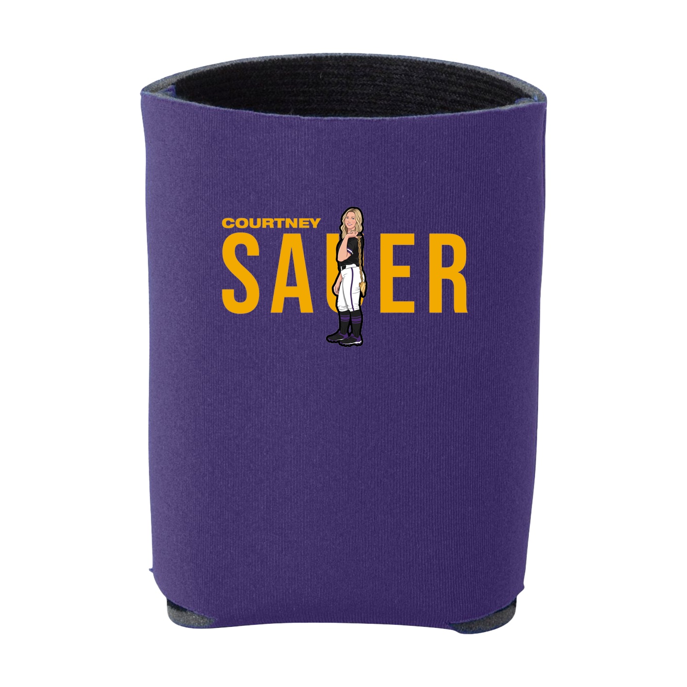 Can Holder — Player Name in Purple