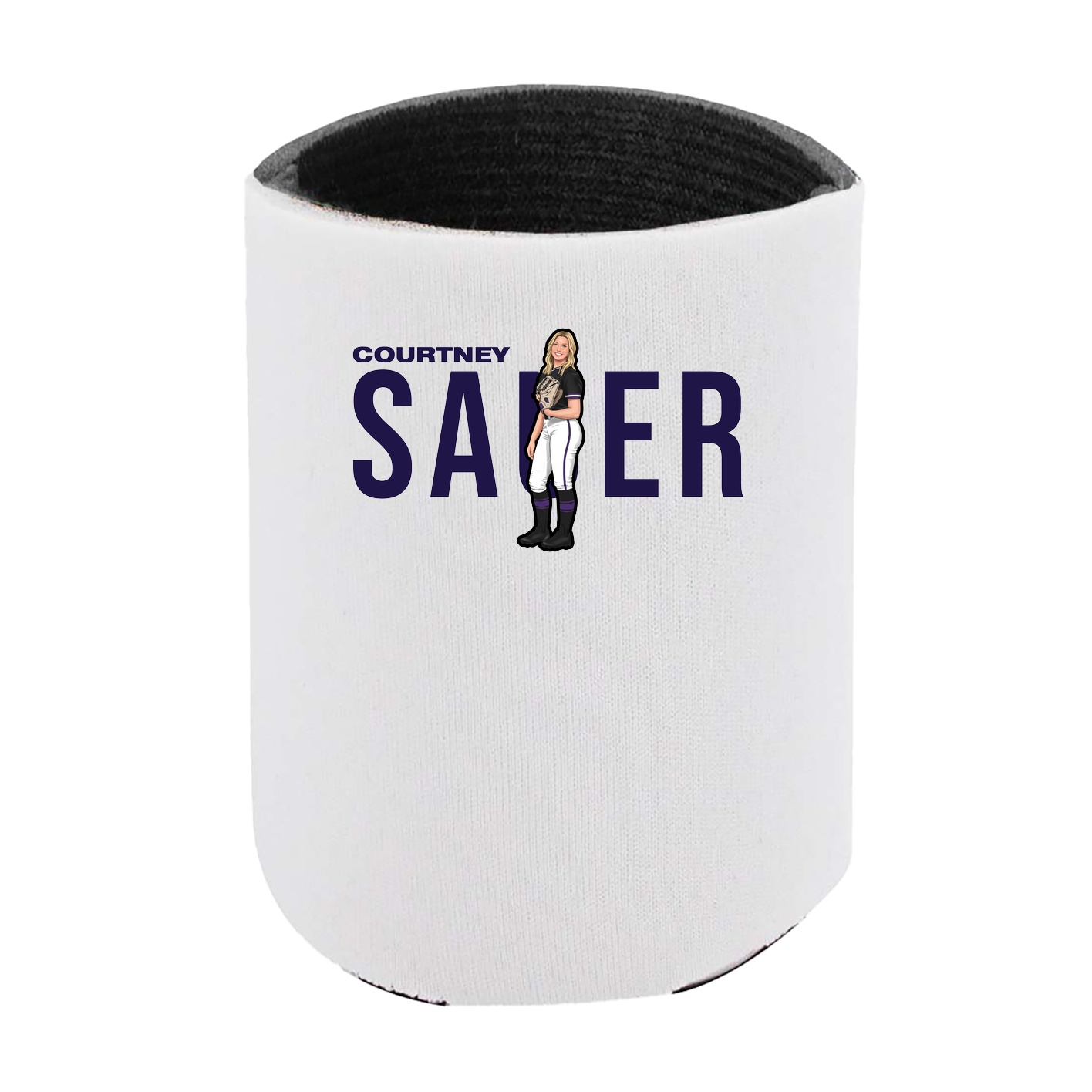 Can Holder — Player Name in White