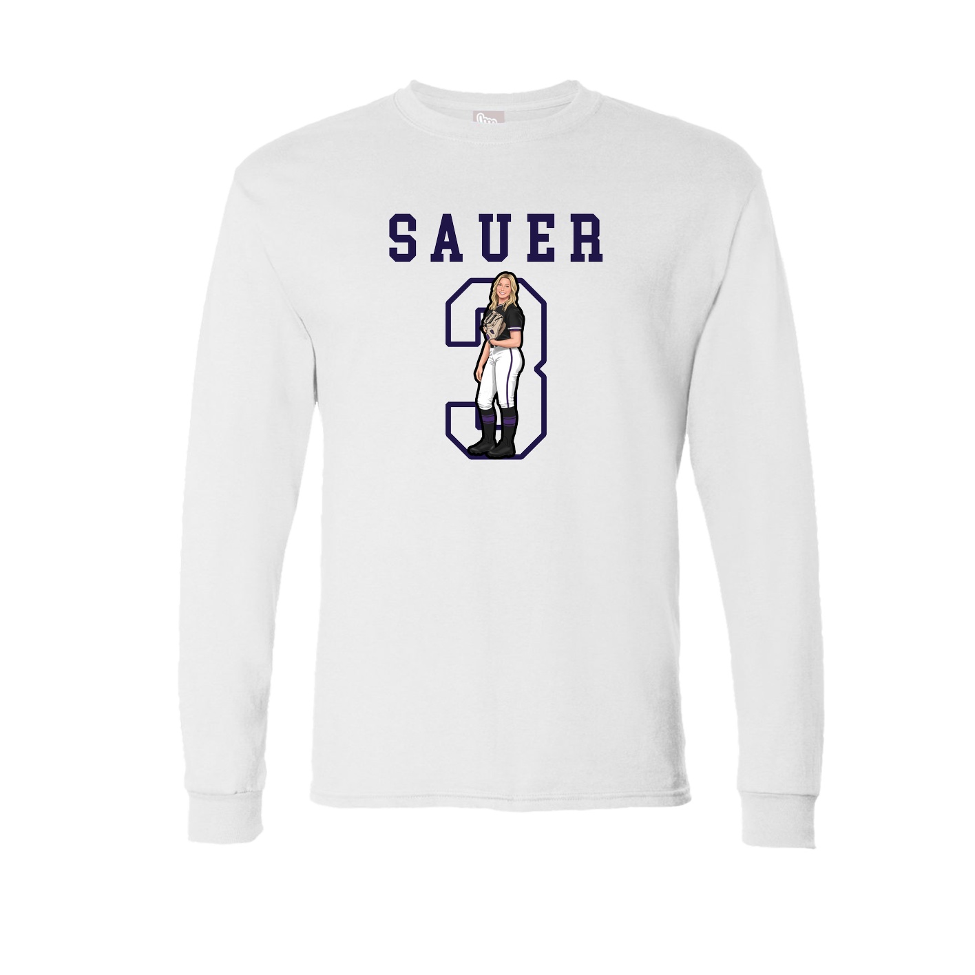 Long Sleeve Tee — Shirsey in White