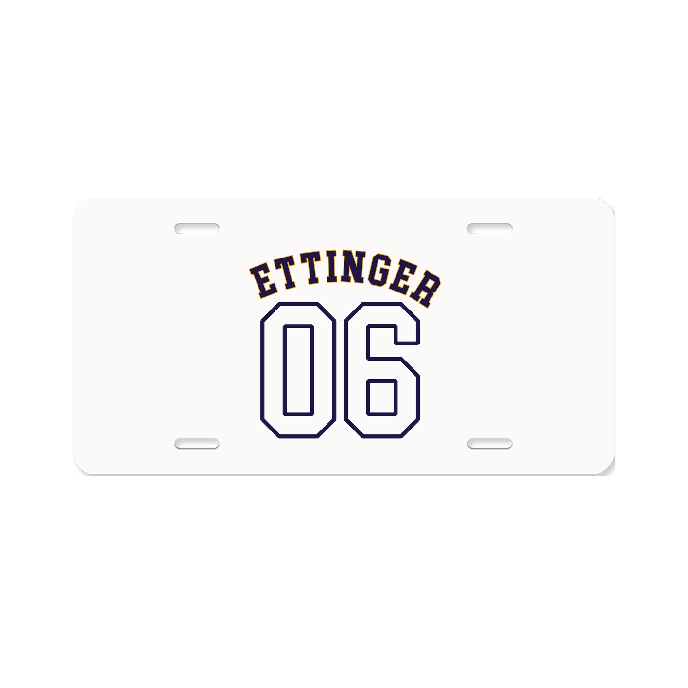 License Plate — Shirsey Arch in Classic