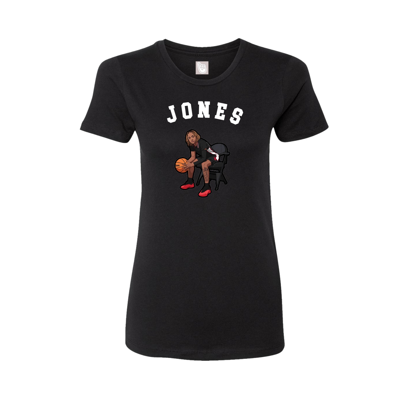Womens Tee — Shirsey Arch in Black