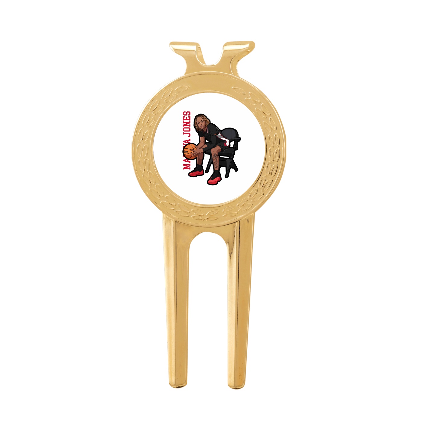 Divot Tool with Ball Marker — Name Vertical in Classic