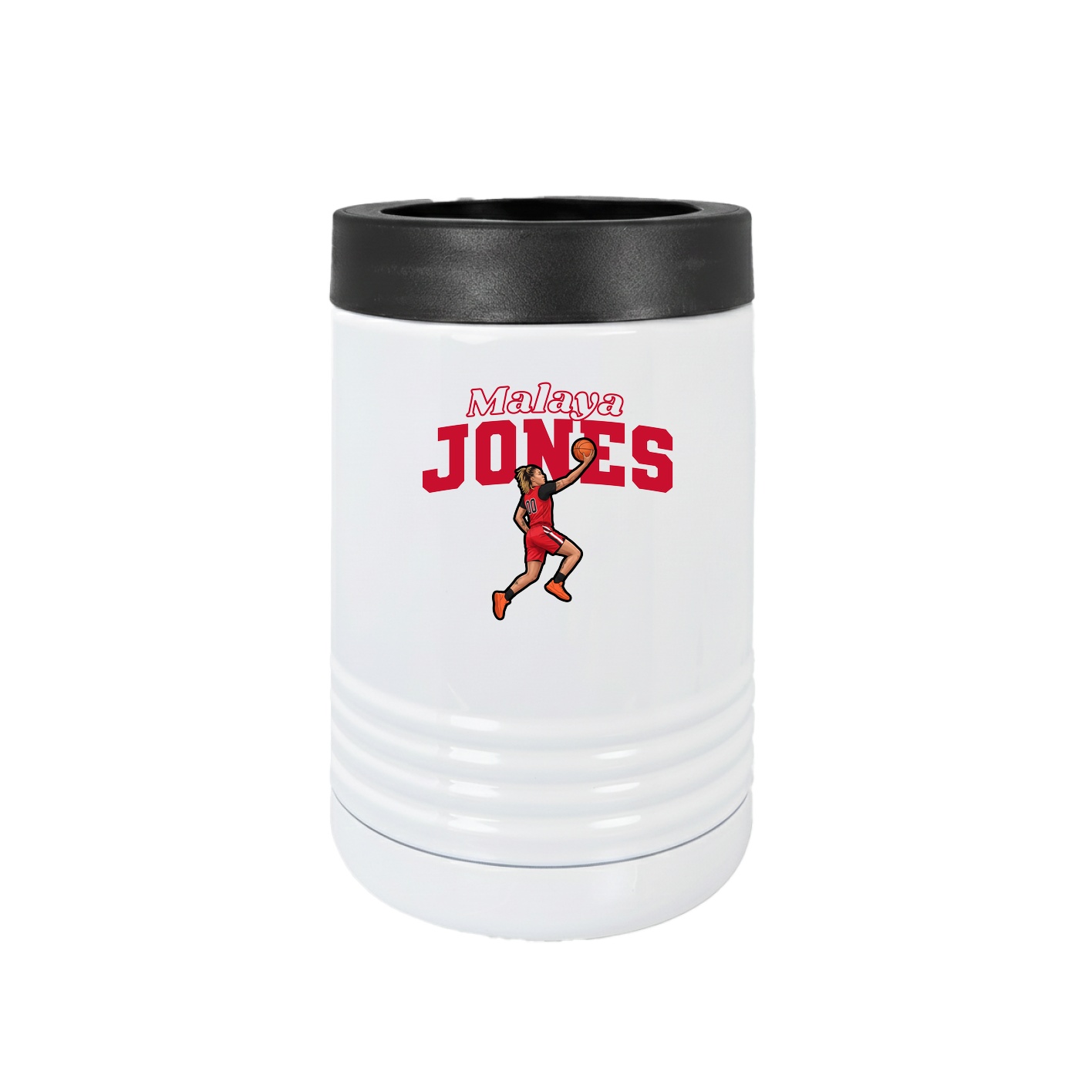 Beverage Holder — Name Arch in White