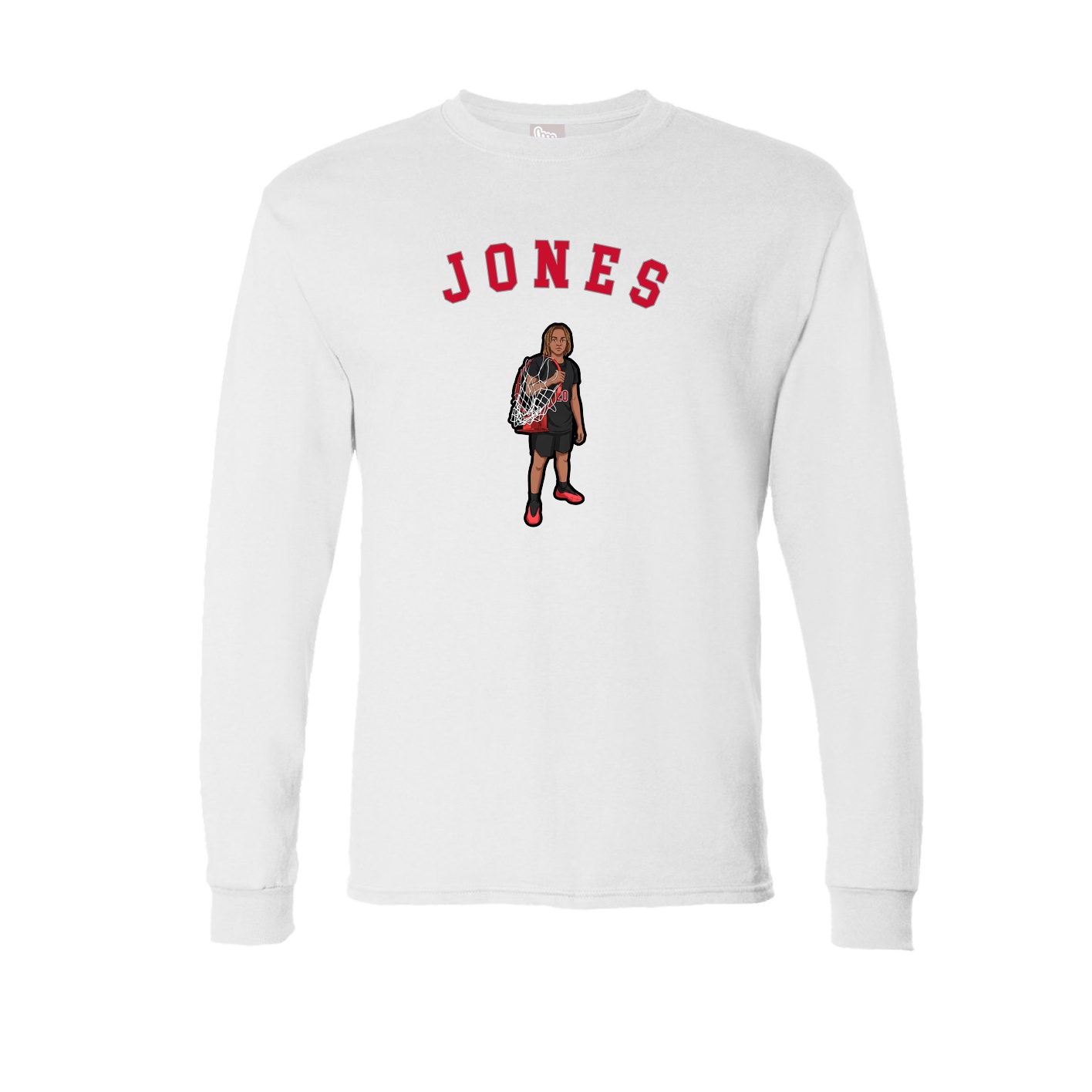 Long Sleeve Tee — Shirsey Arch in White