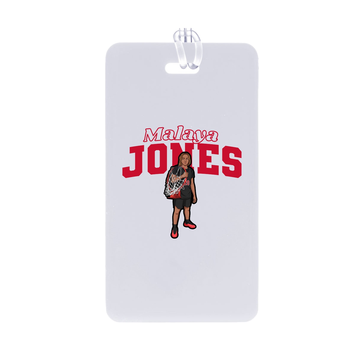 Bag Tag — Name Arch in Classic
