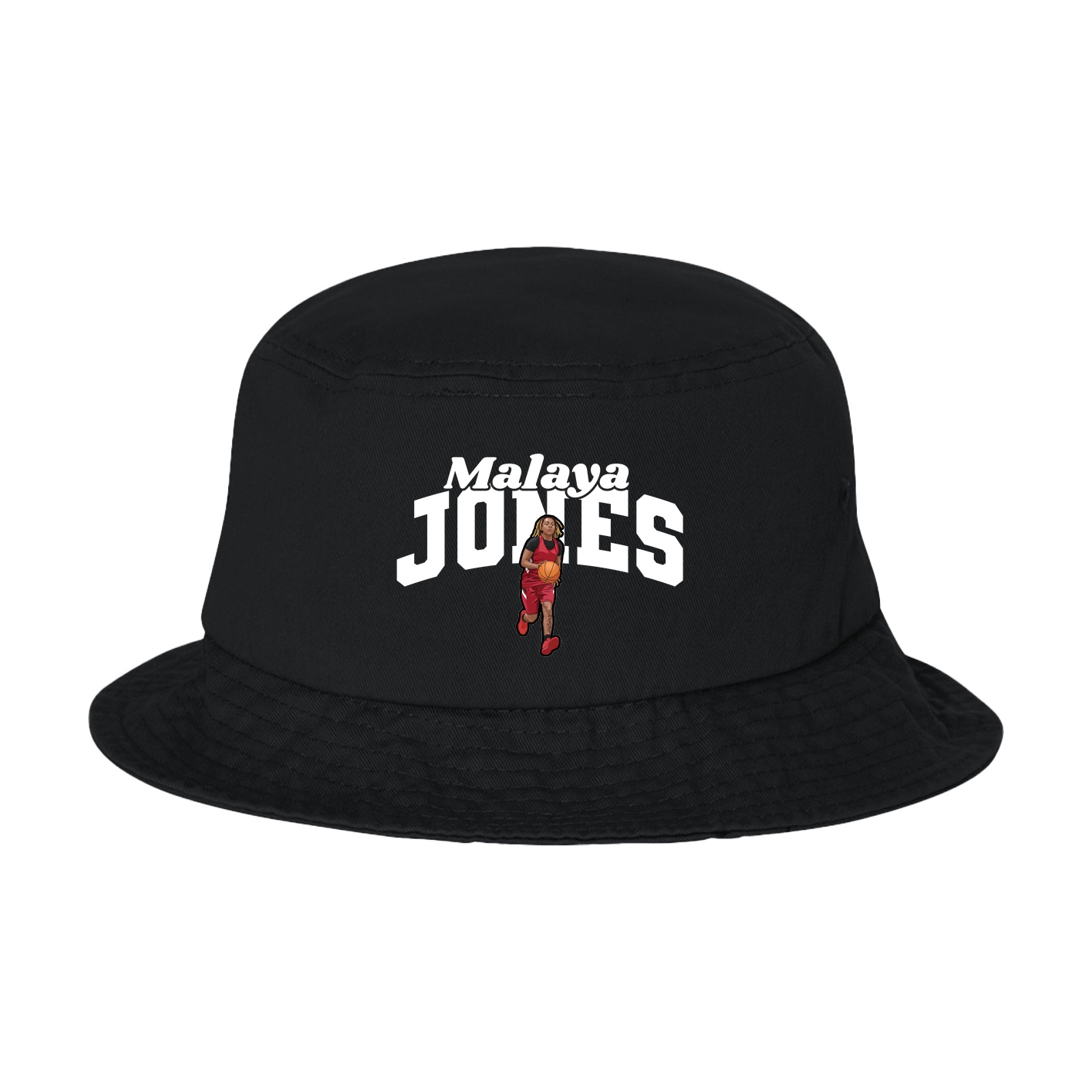 Bucket Cap — Signature Arch in Black