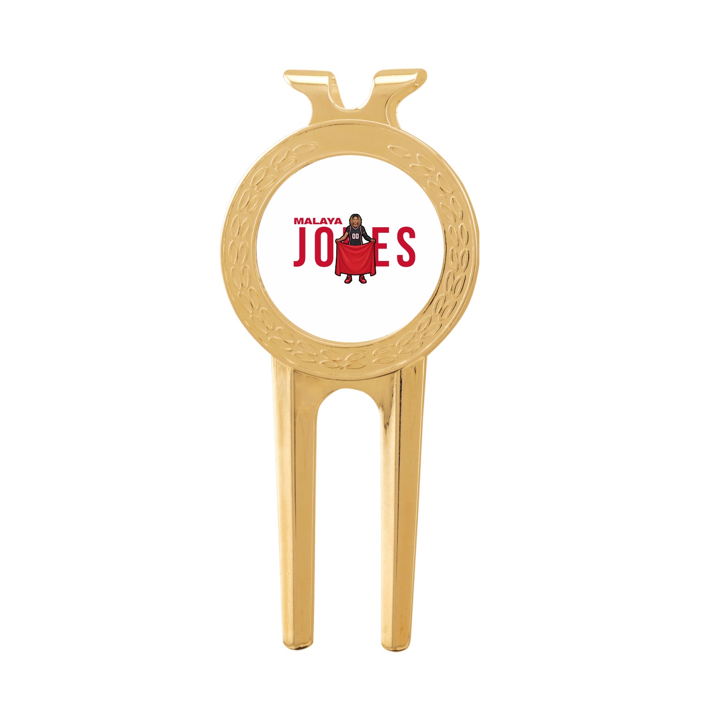 Divot Tool with Ball Marker — Player Name in Classic