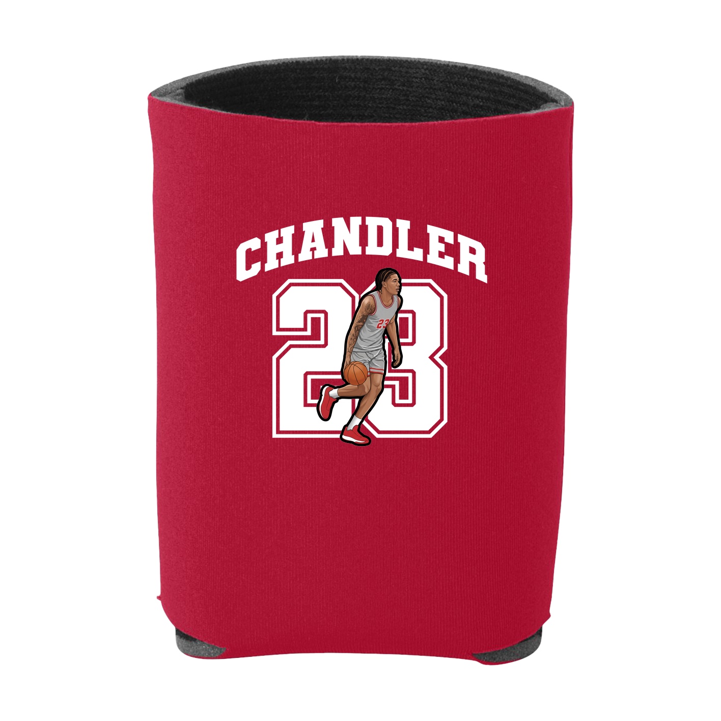 Can Holder — Number in Red
