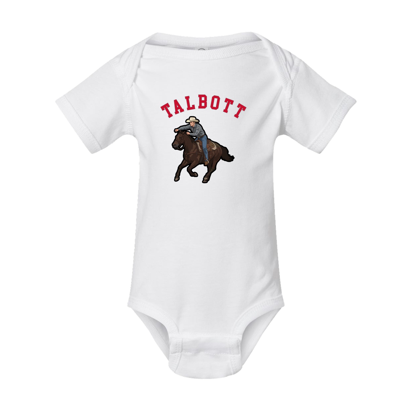 Baby Onesie — Shirsey Arch in White