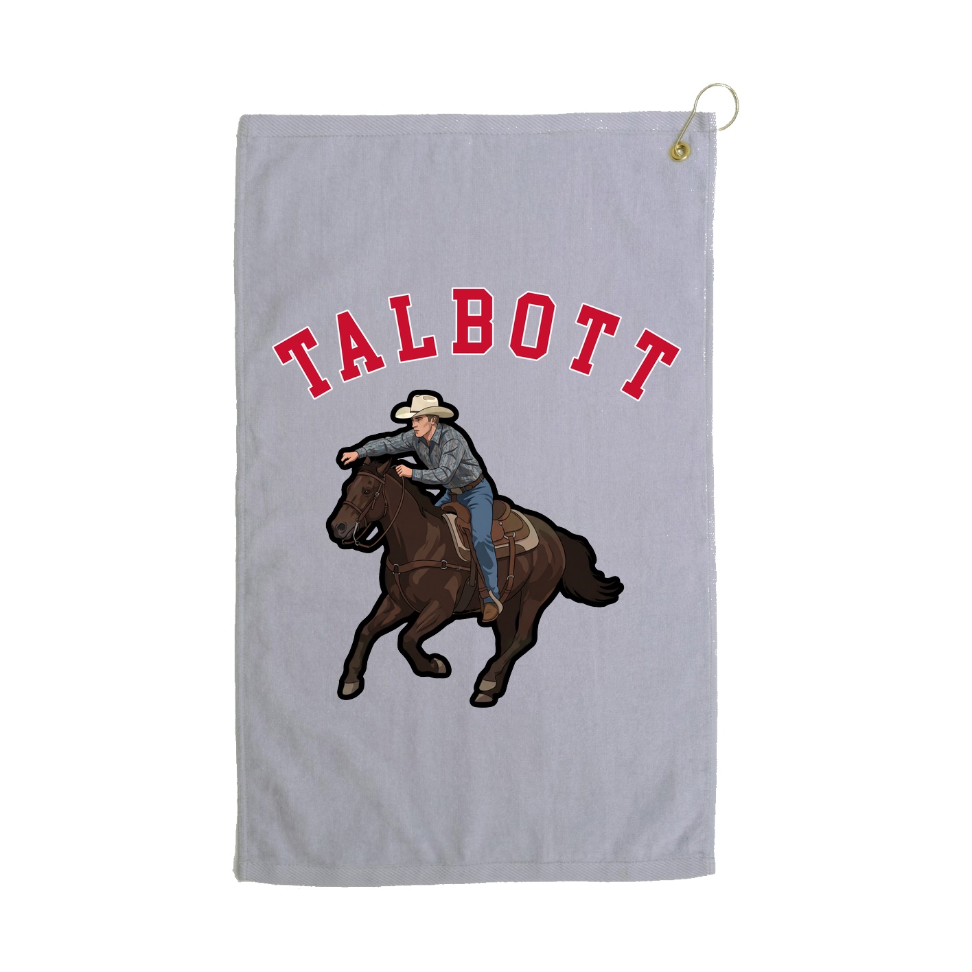 Golf Towel — Shirsey Arch in Grey