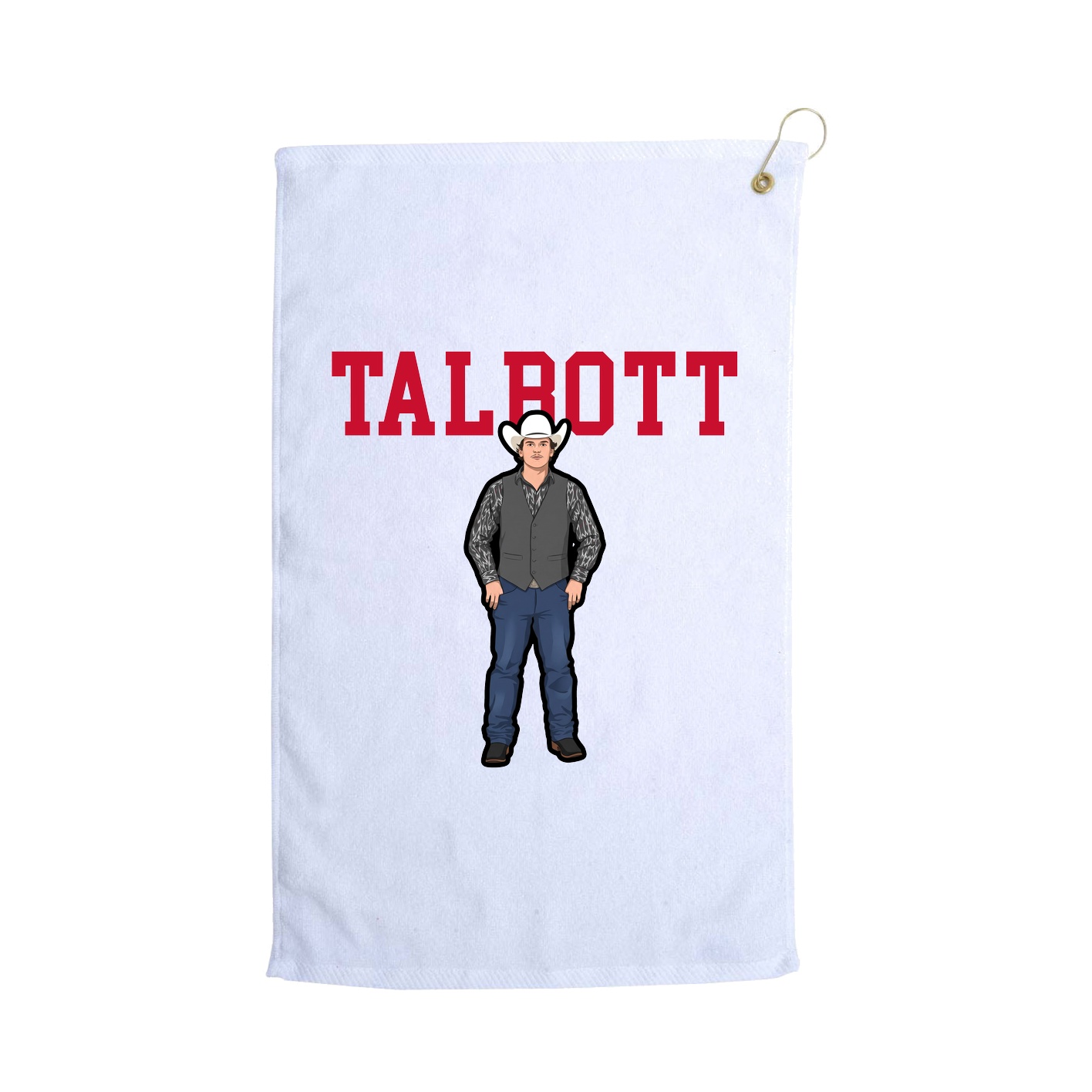 Golf Towel — Shirsey in White