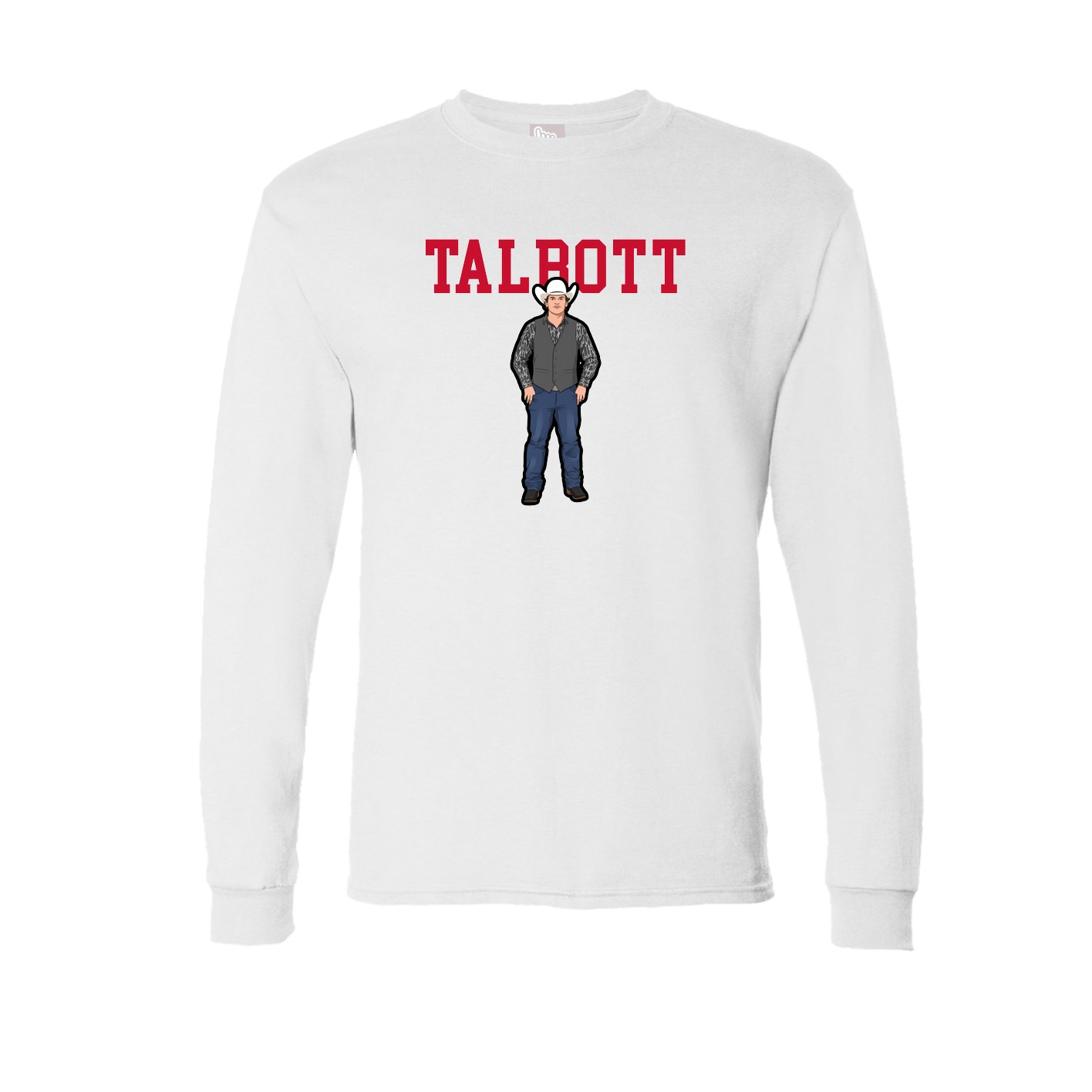Long Sleeve Tee — Shirsey in White