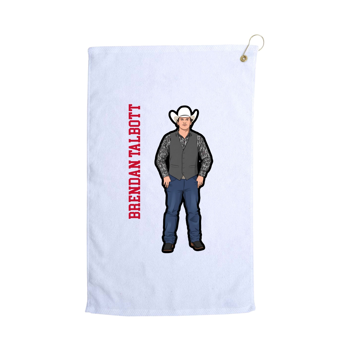Terry Velour Golf Towel