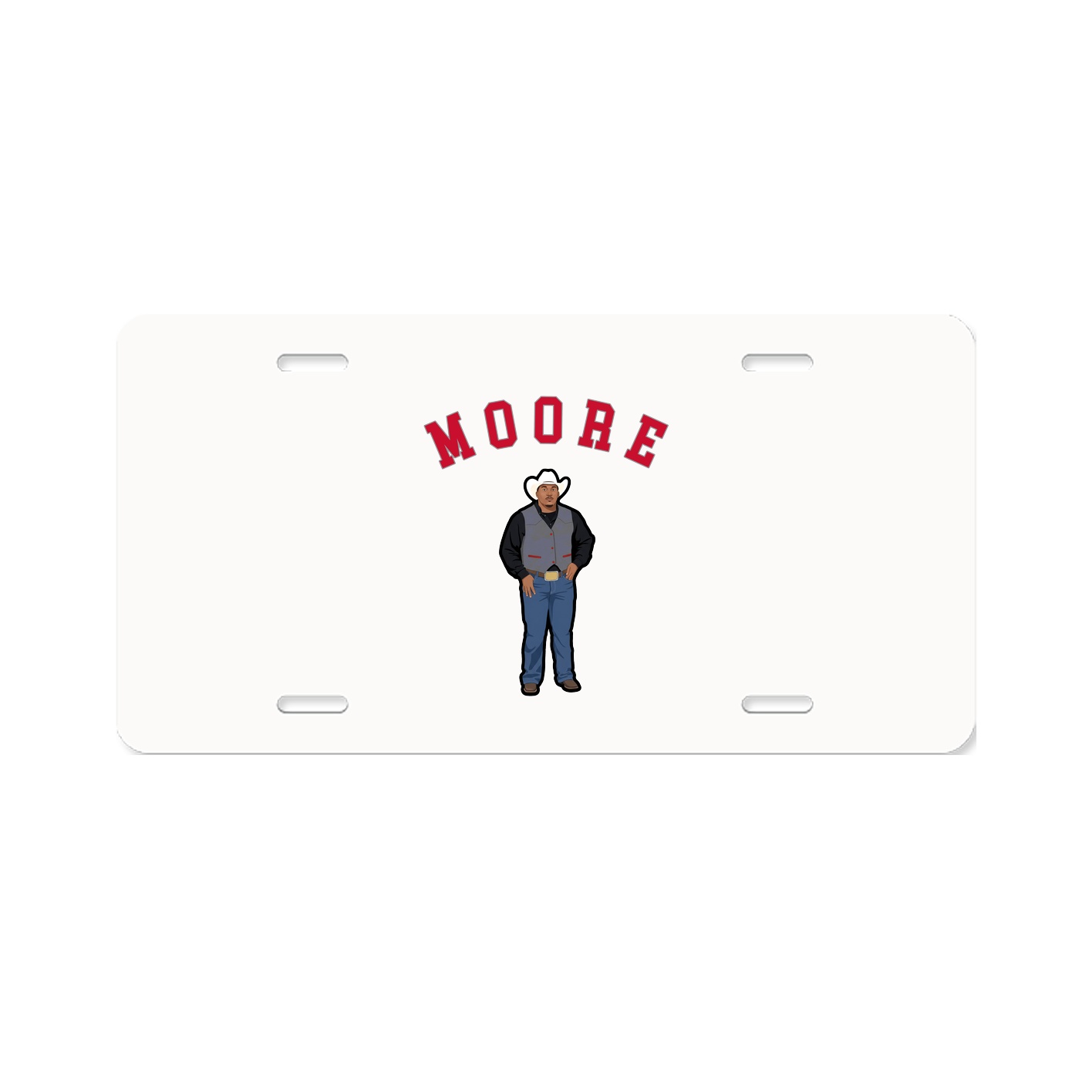 License Plate — Shirsey Arch in Classic