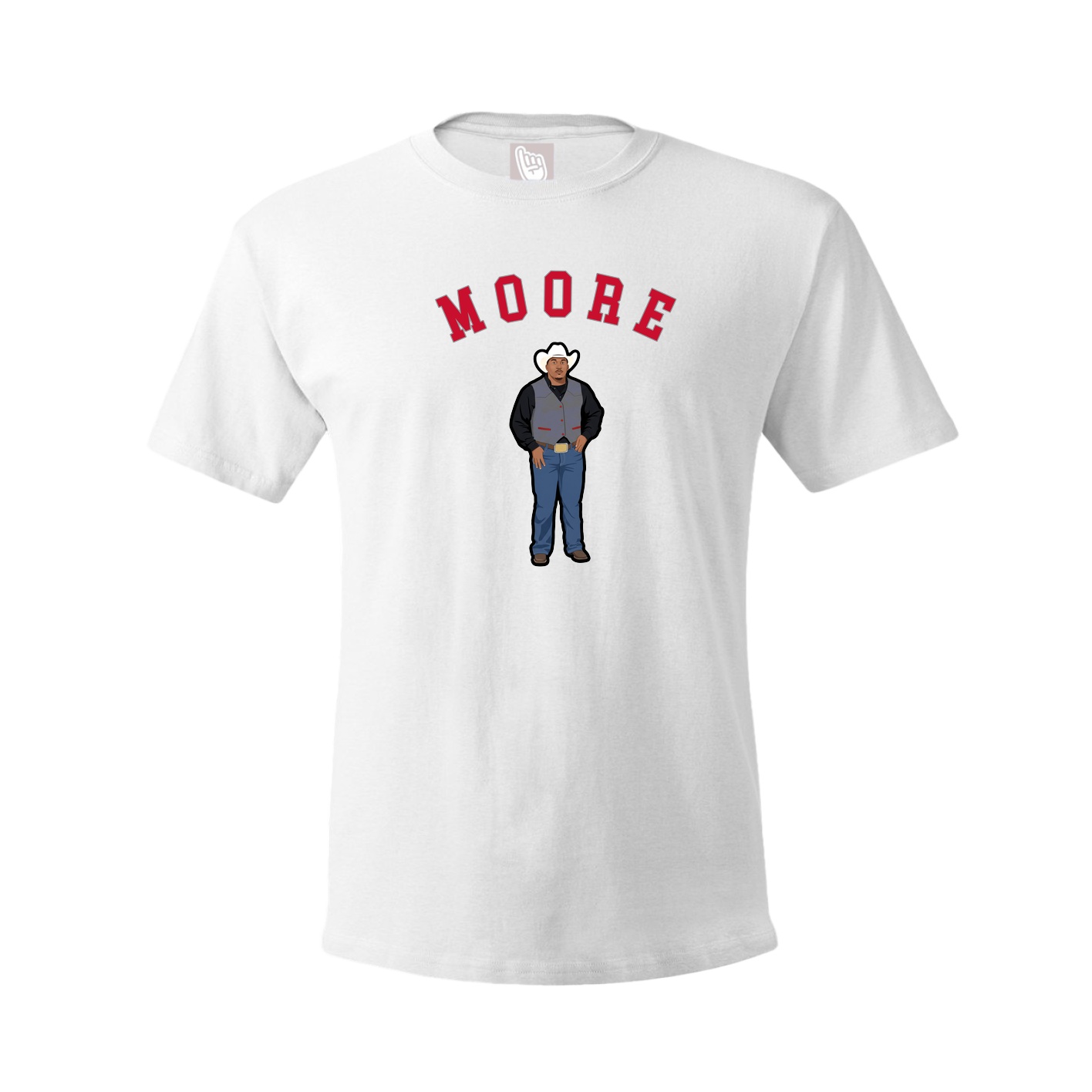 Tee — Shirsey Arch in White