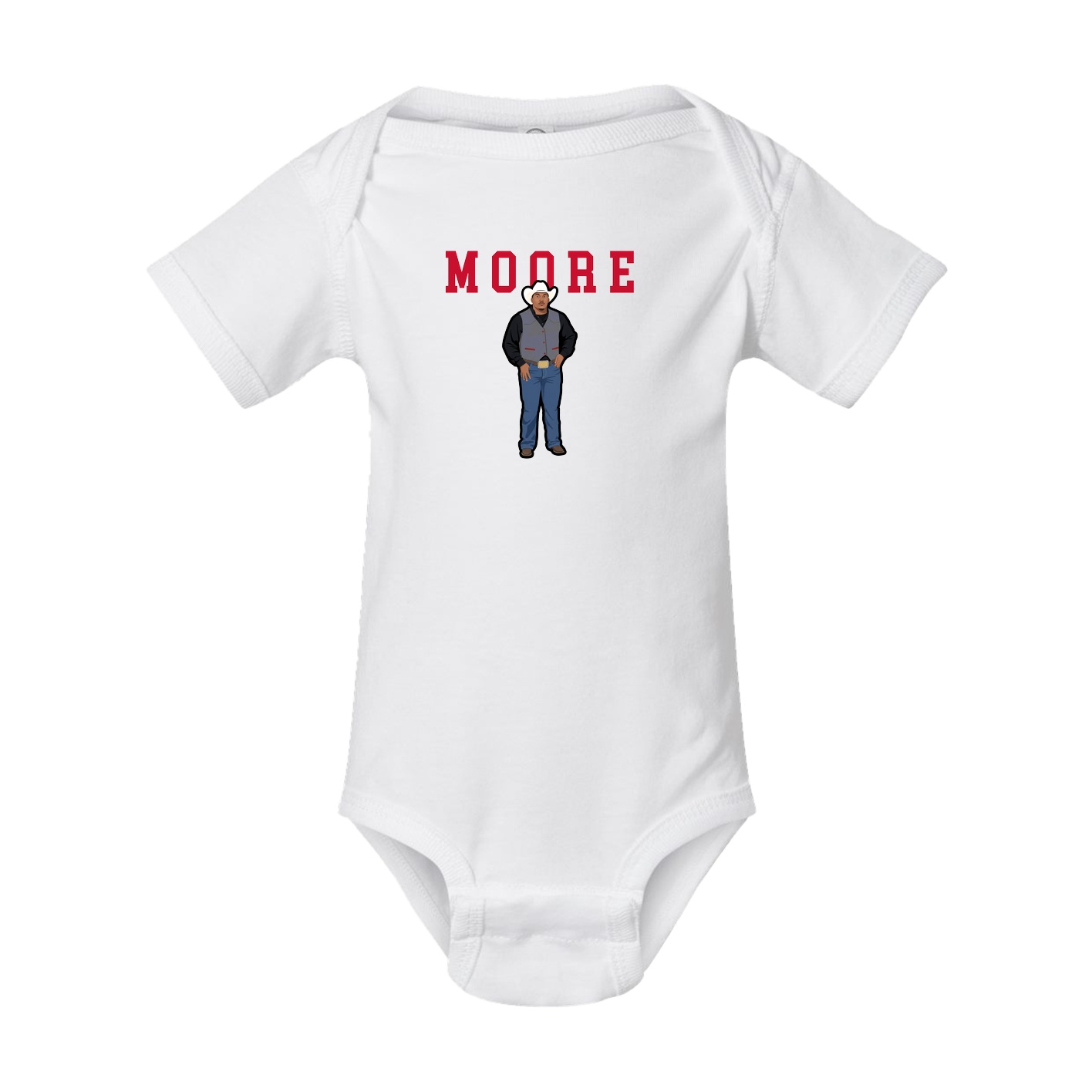 Baby Onesie — Shirsey in White