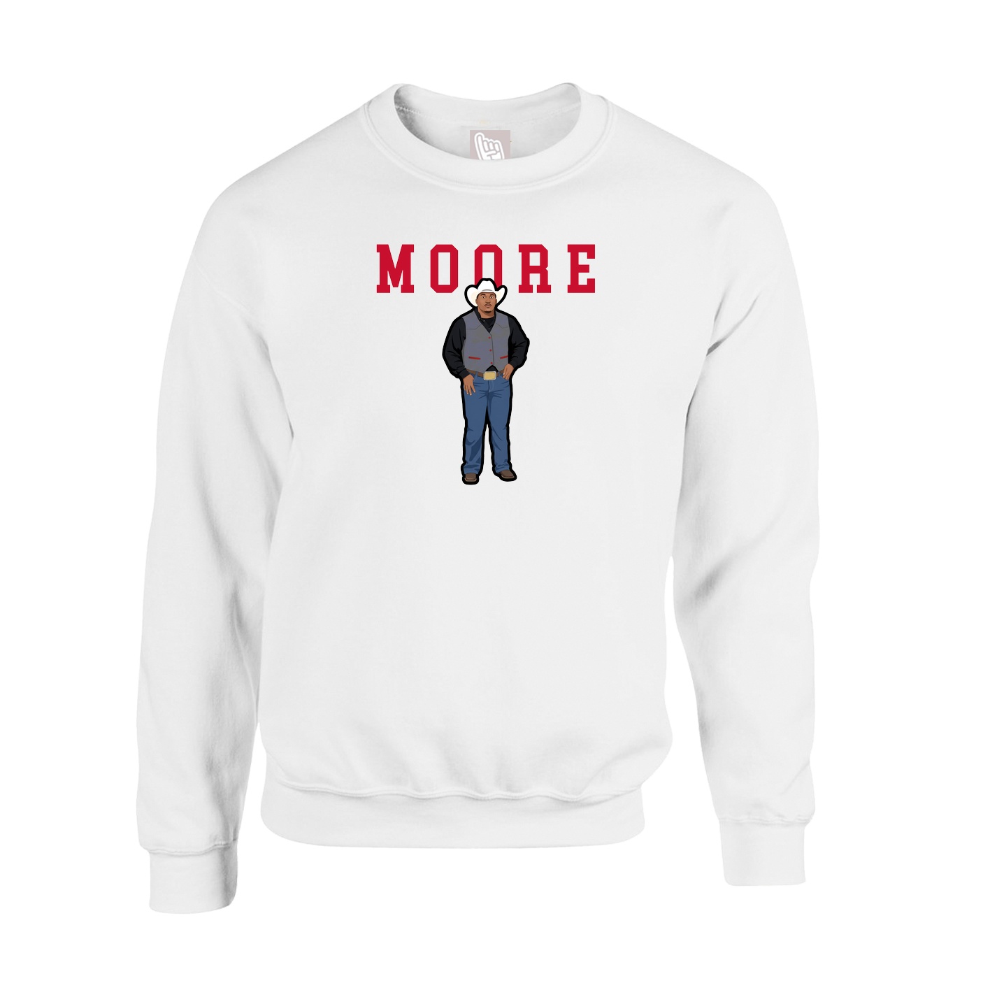 Fleece Crew — Shirsey in White
