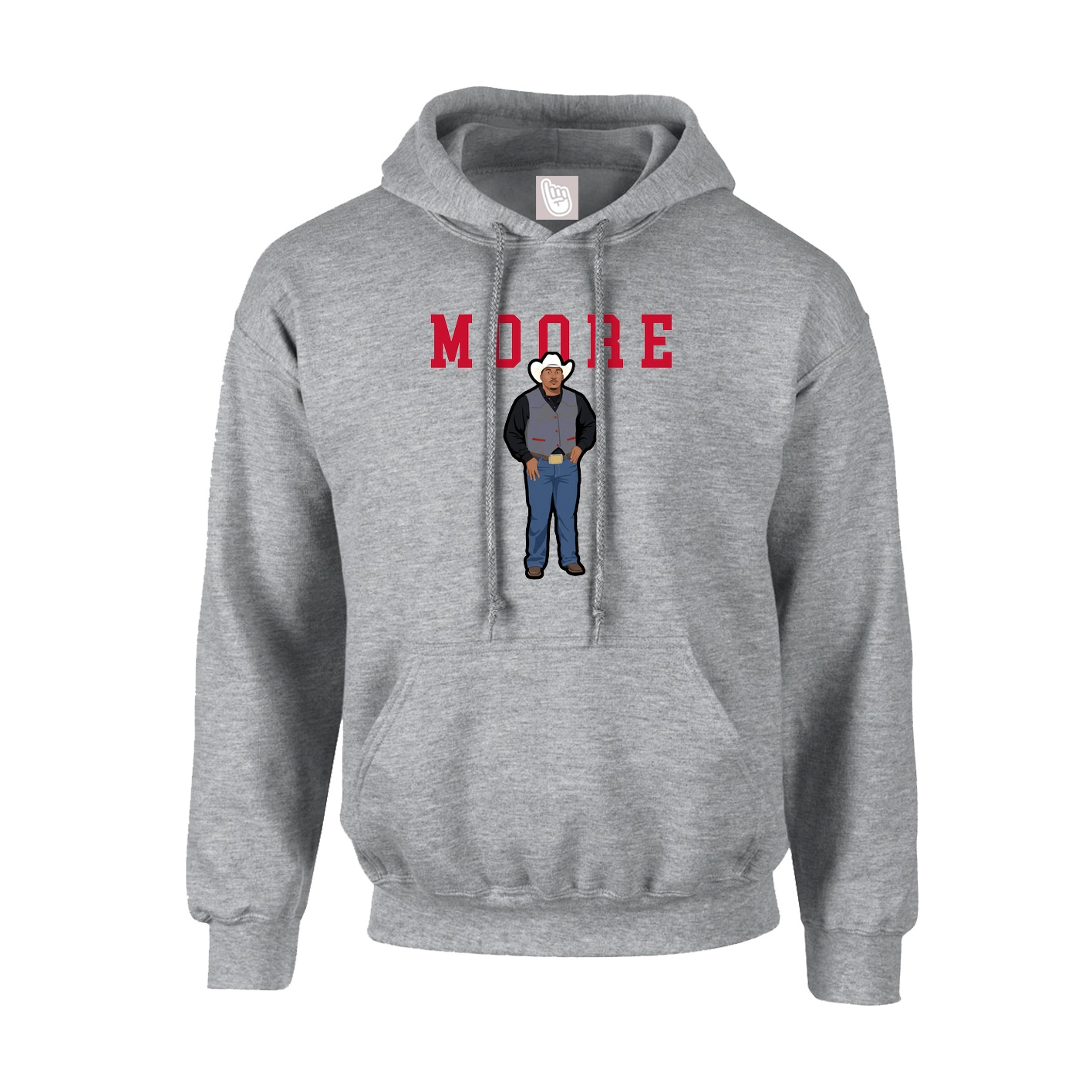 Youth Hoodie — Shirsey in Grey
