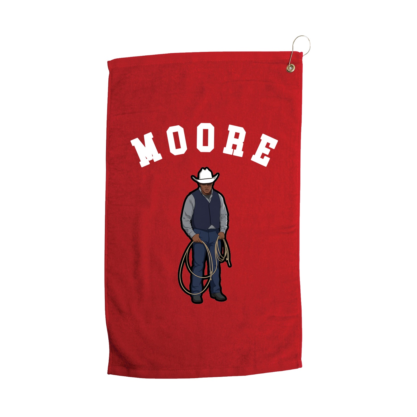 Golf Towel — Shirsey Arch in Red