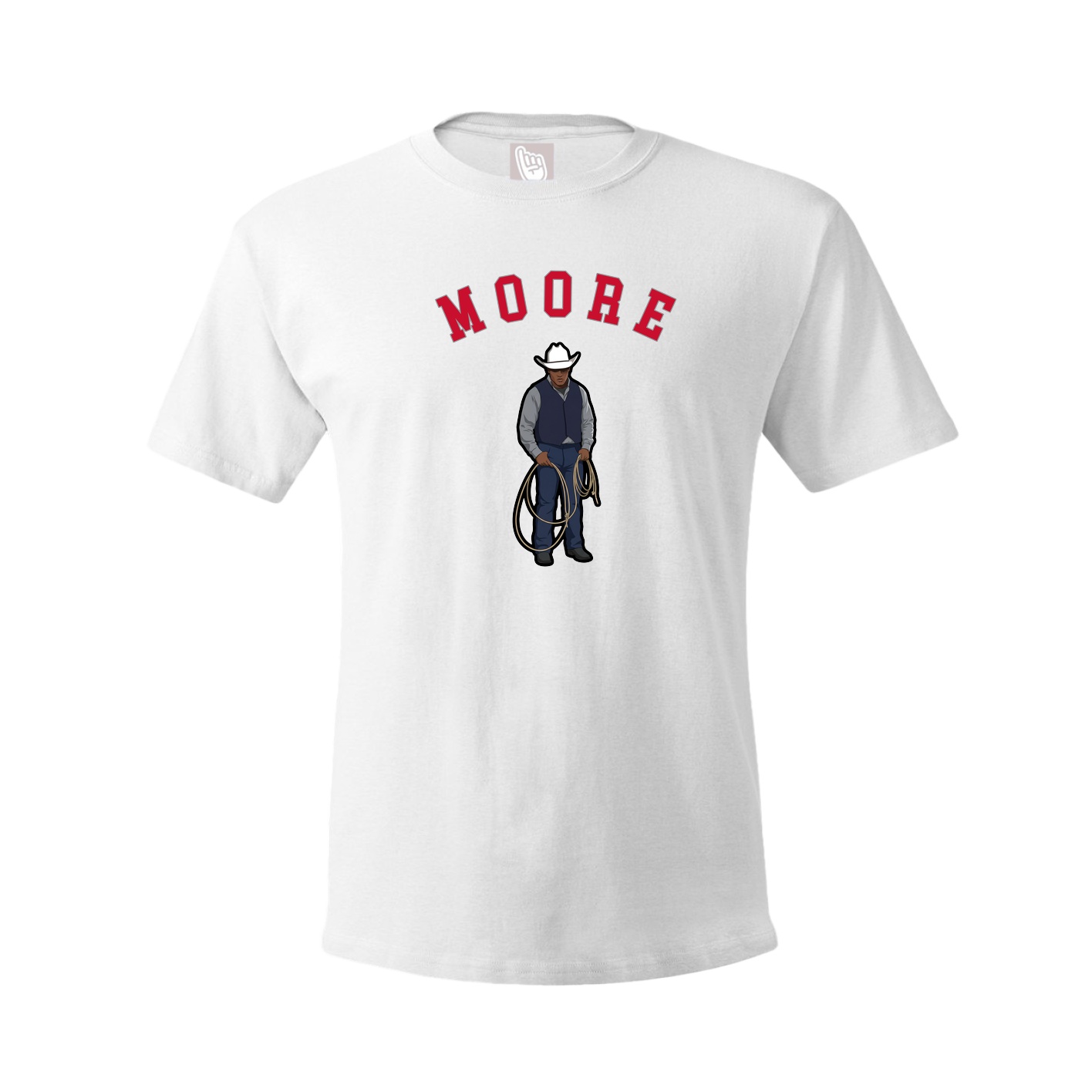 Youth Tee — Shirsey Arch in White