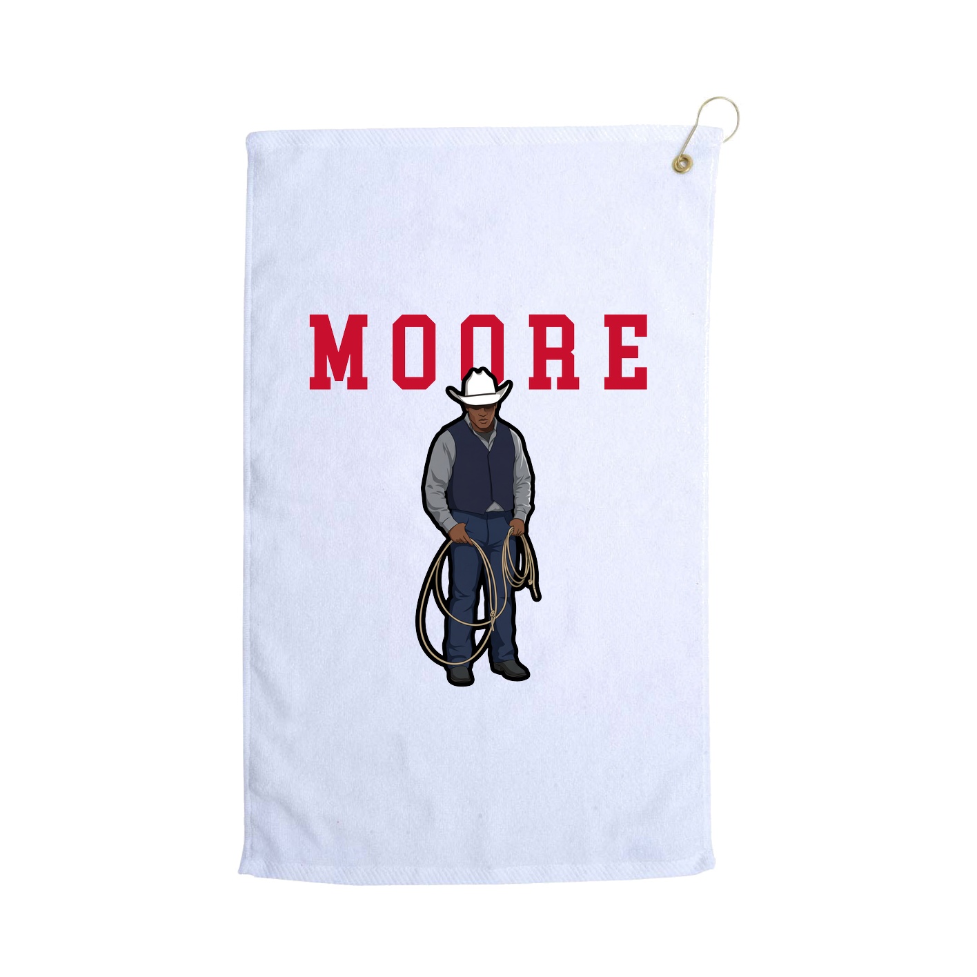 Golf Towel — Shirsey in White