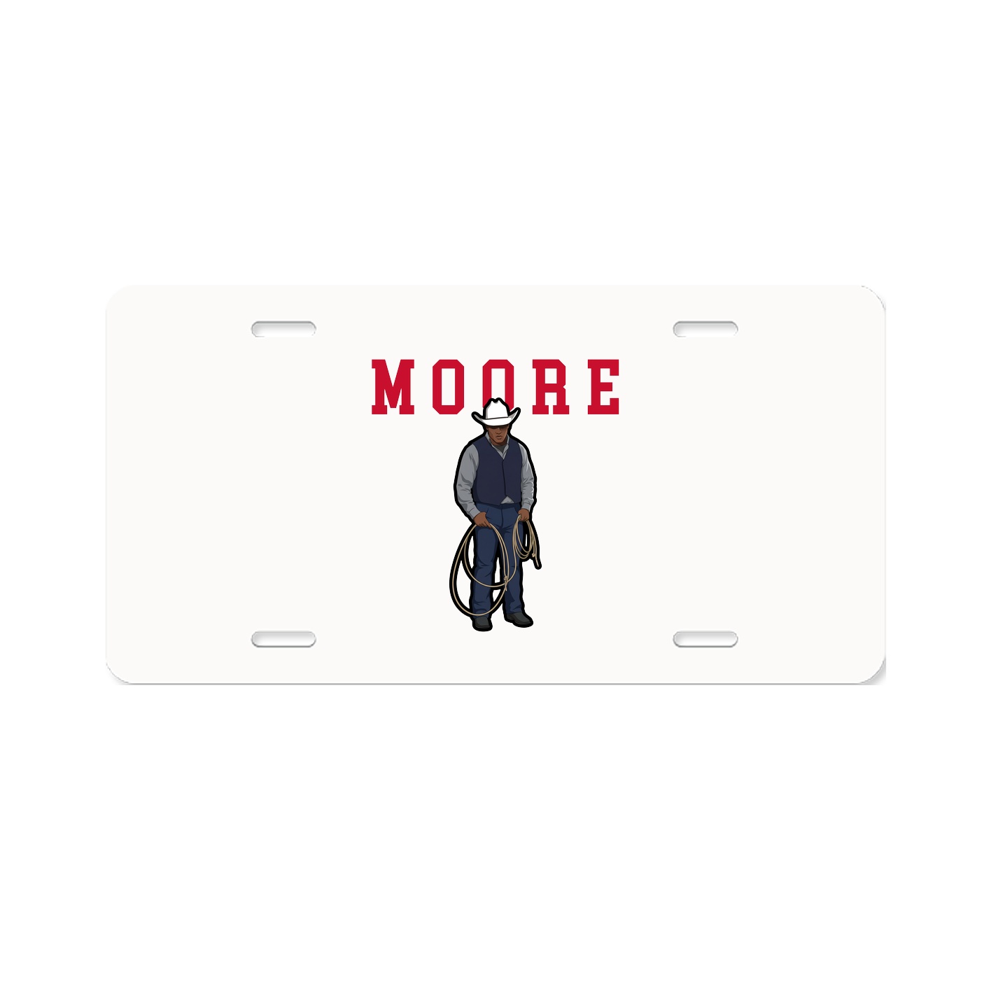 License Plate — Shirsey in Classic