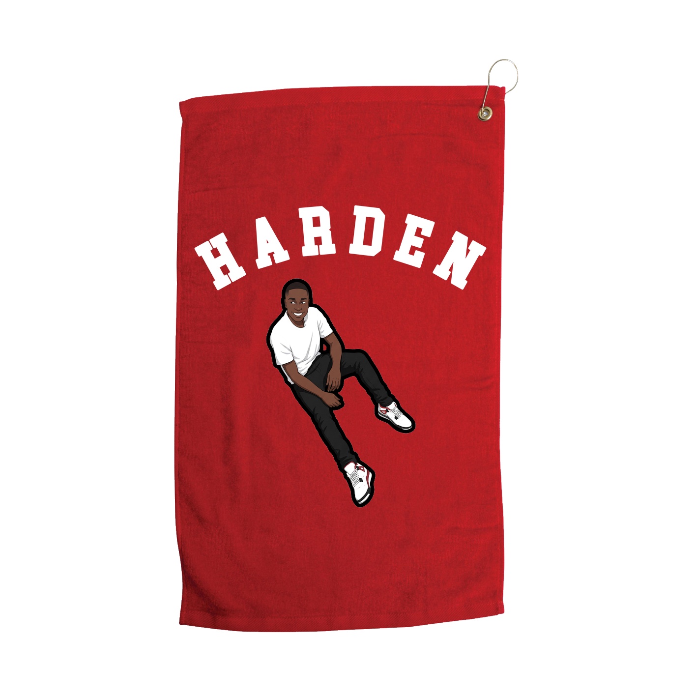 Golf Towel — Shirsey Arch in Red