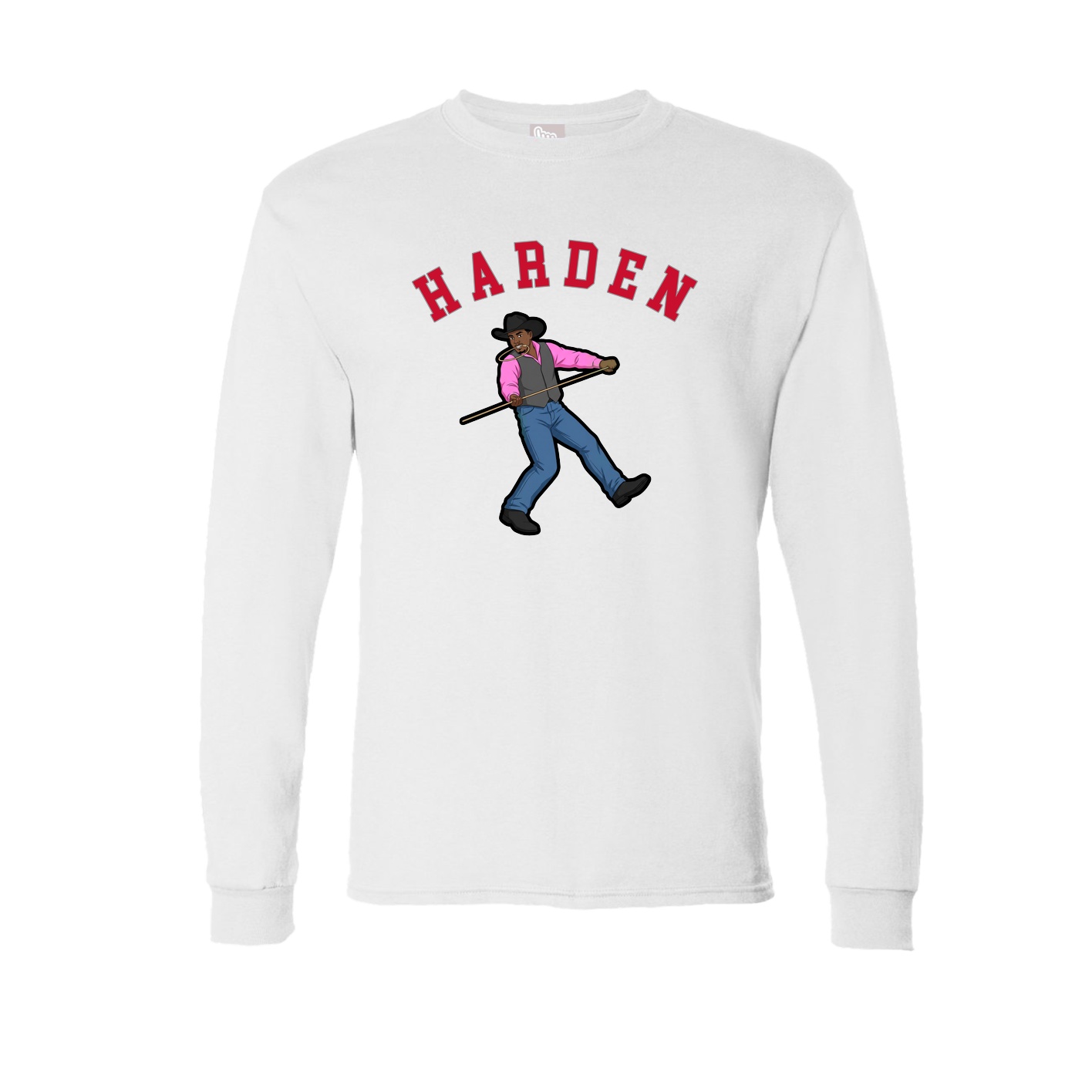 Long Sleeve Tee — Shirsey Arch in White