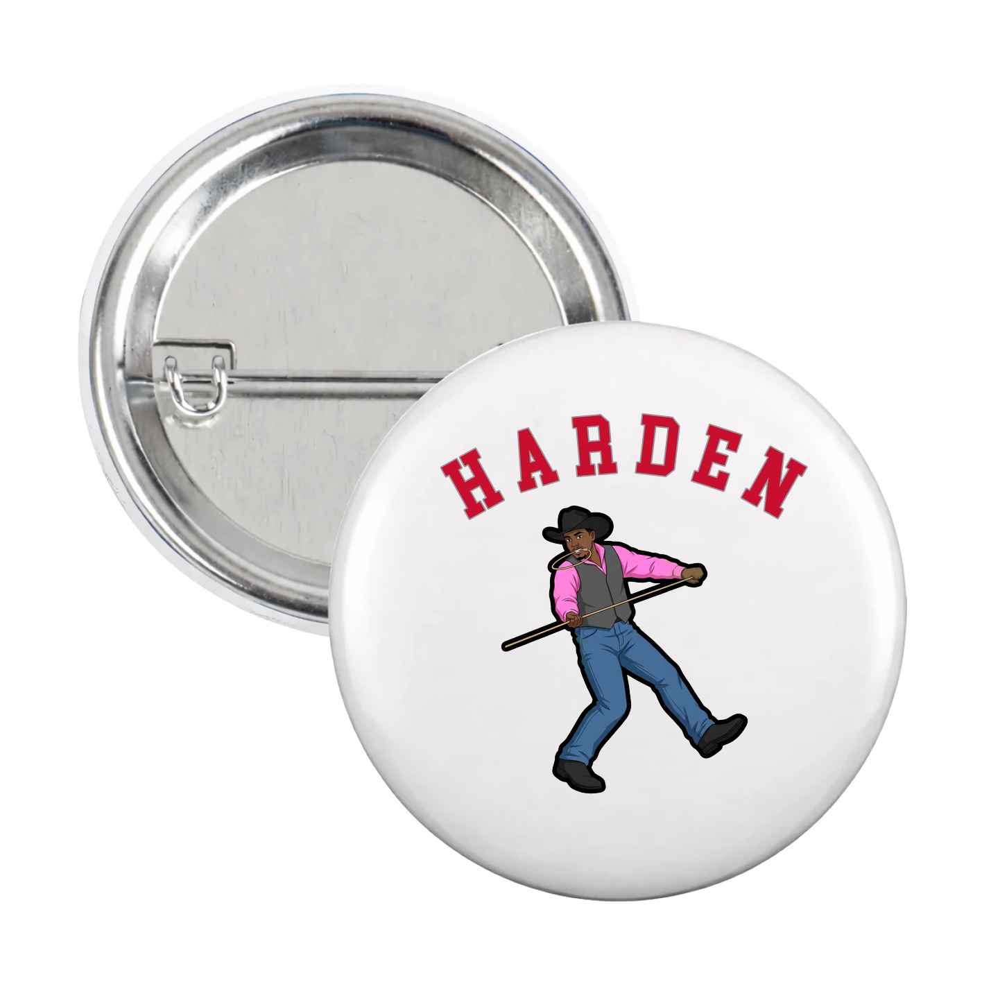 Game Day Button — Shirsey Arch in White