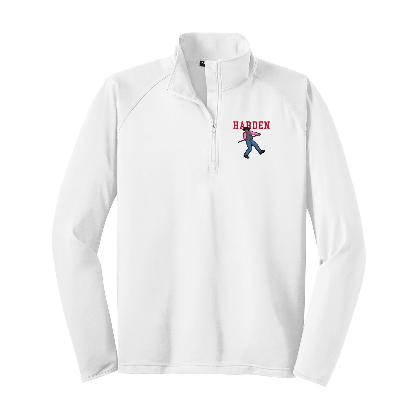 Q-Zip Pullover — Shirsey in White