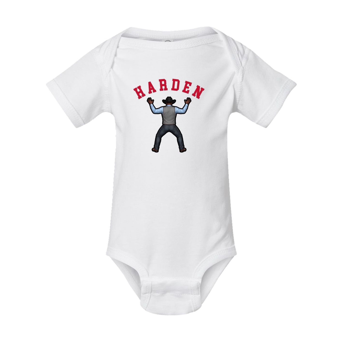 Baby Onesie — Shirsey Arch in White