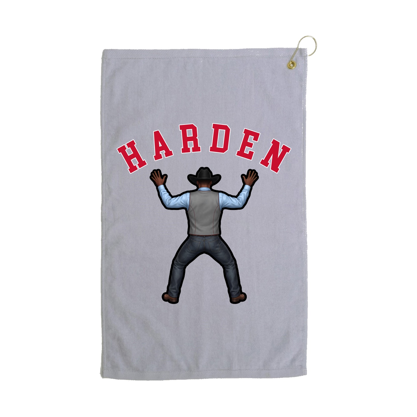 Golf Towel — Shirsey Arch in Grey