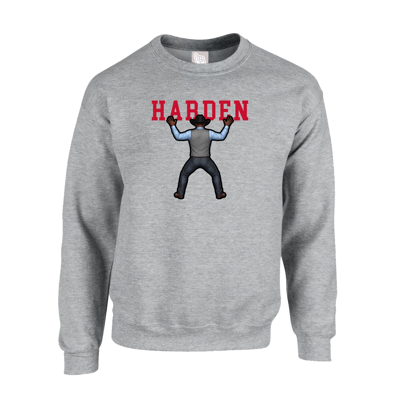 Fleece Crew — Shirsey in Grey