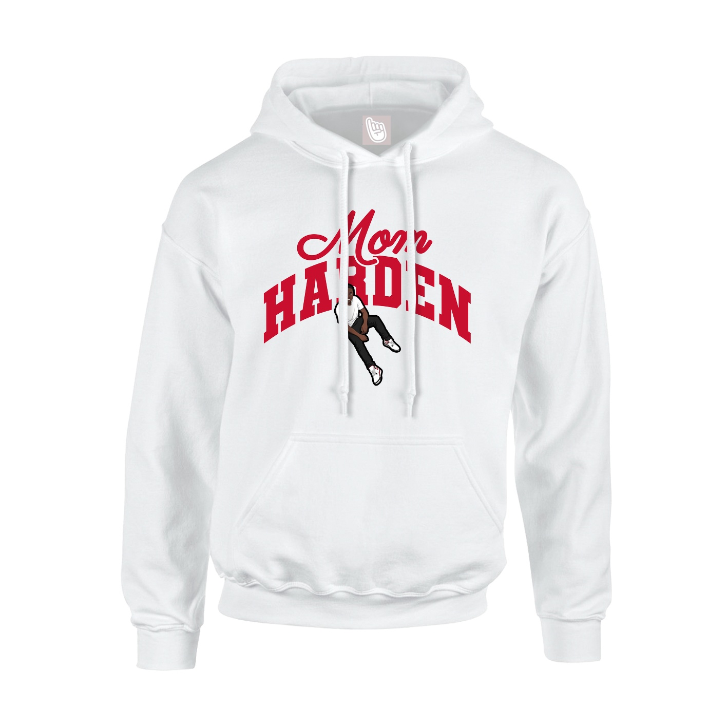 Youth Hoodie — Mothers Day Arch in White