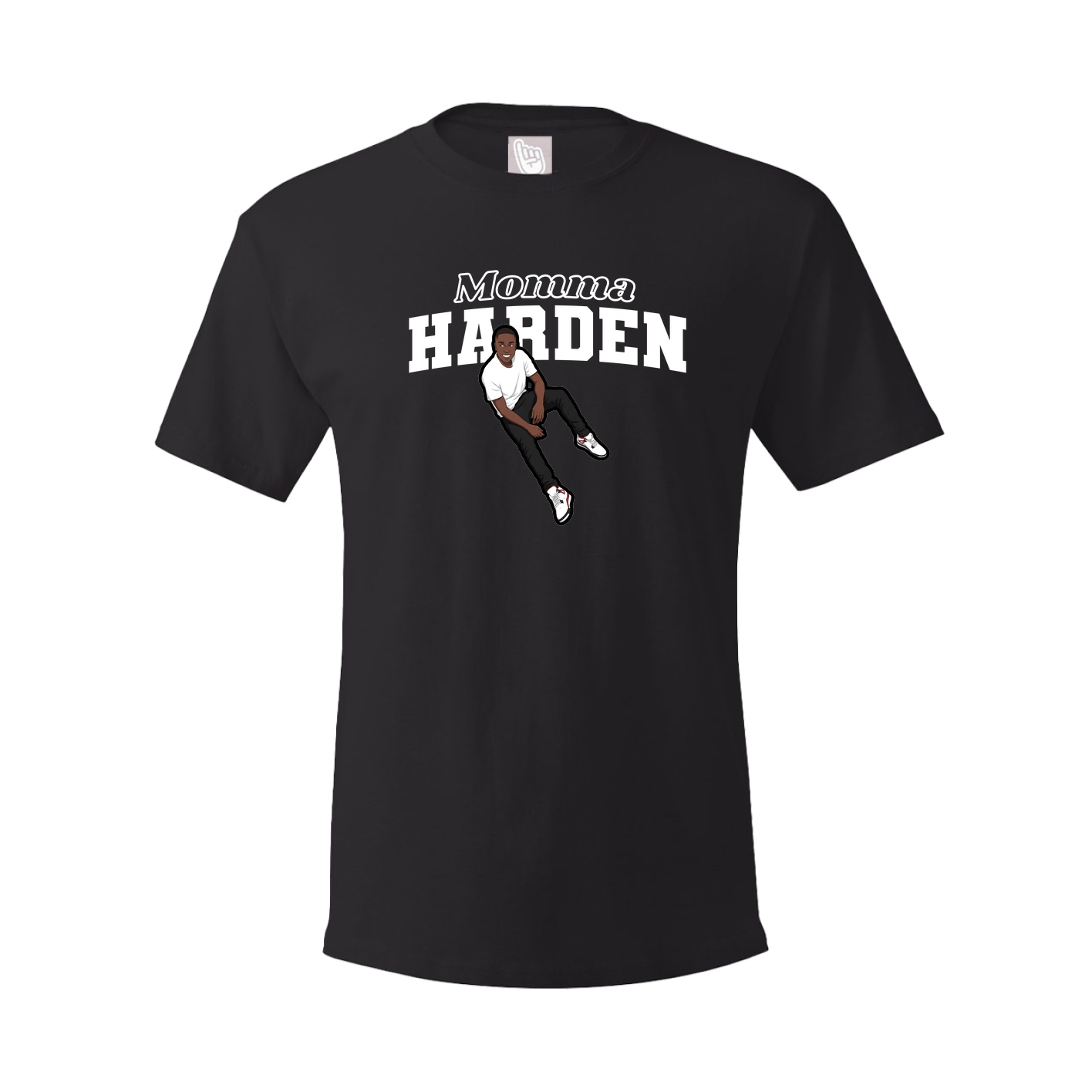 Youth Tee — Mothers Day Block in Black