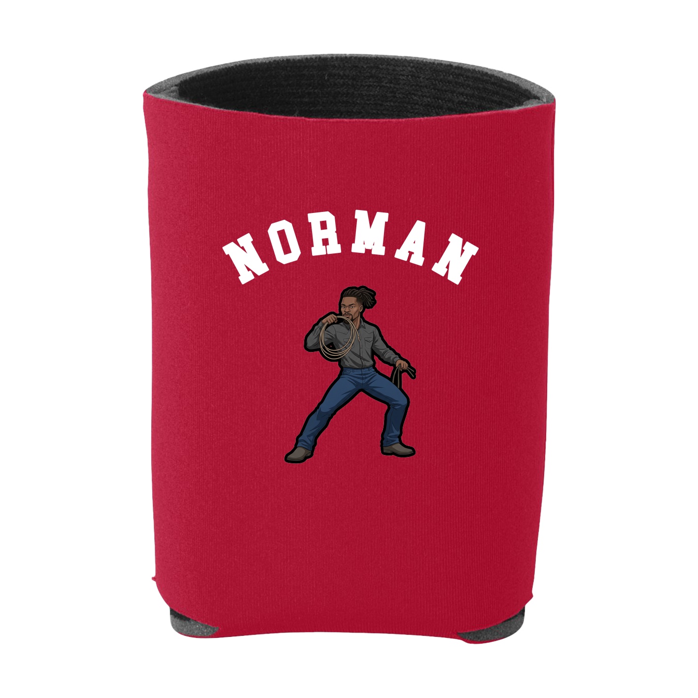 Can Holder — Shirsey Arch in Red