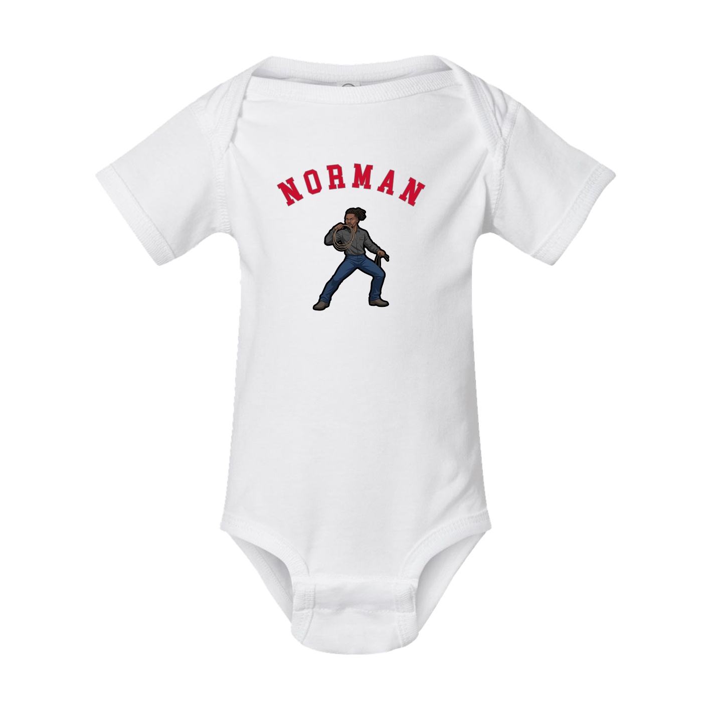 Baby Onesie — Shirsey Arch in White