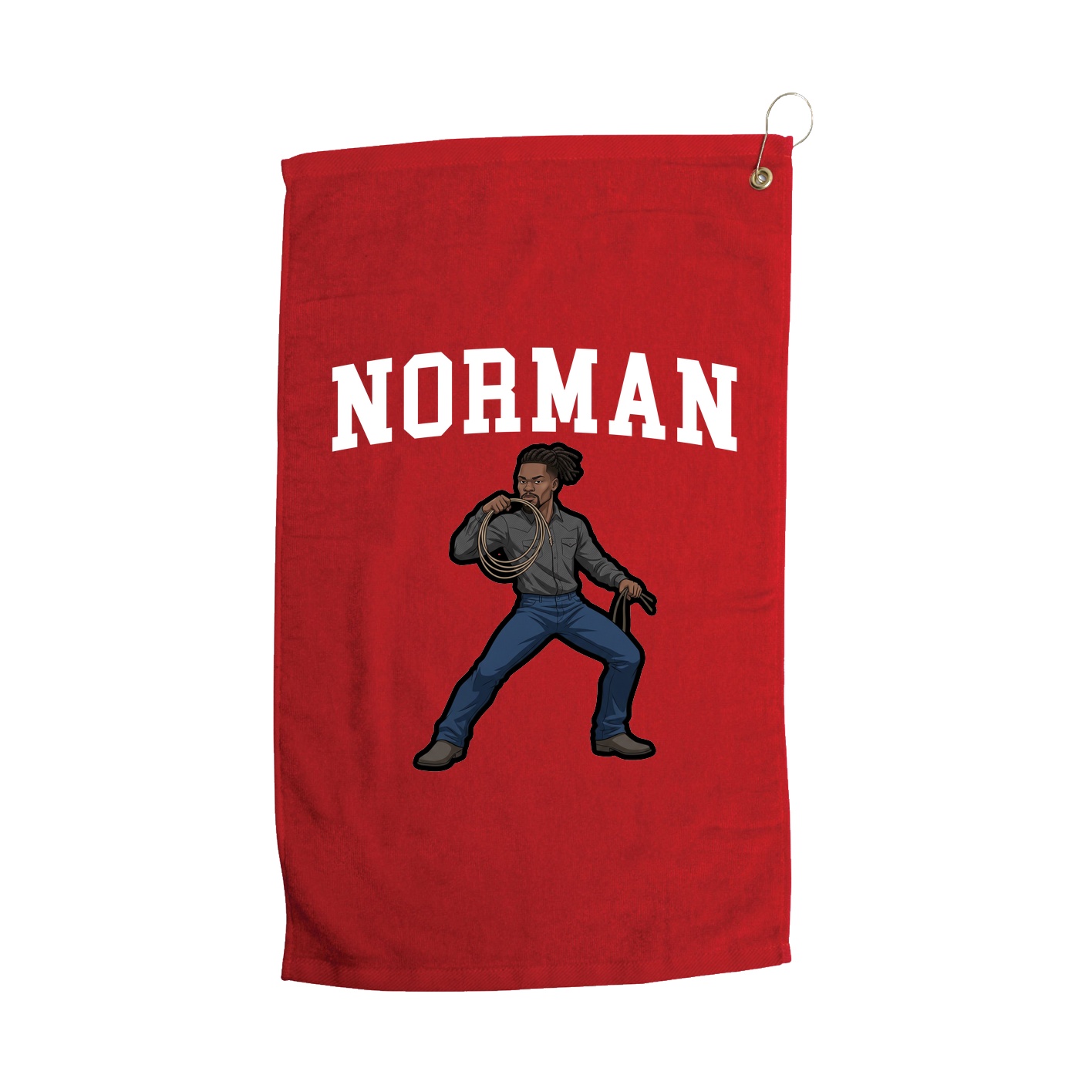 Golf Towel — Shirsey in Red