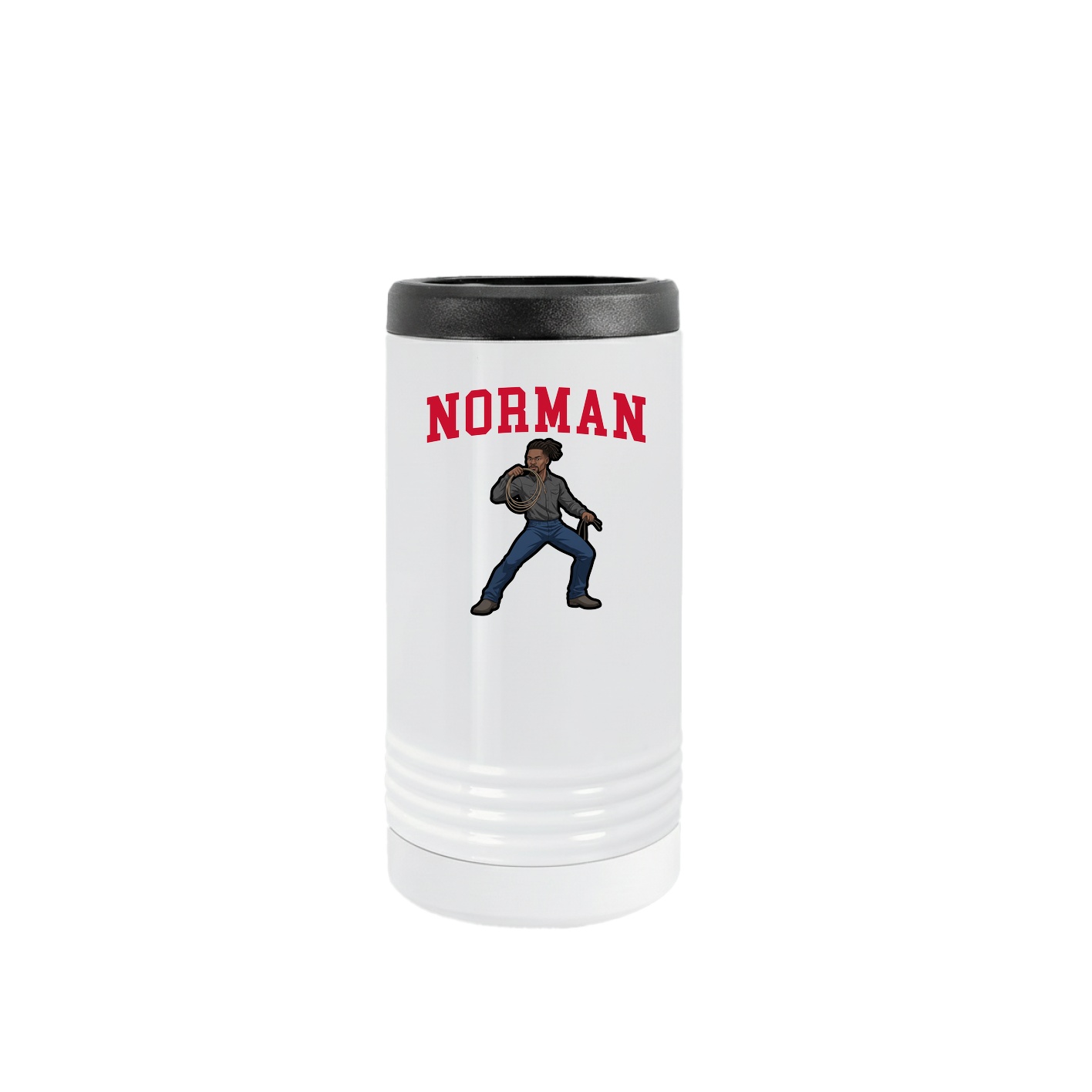 Slim Beverage Holder — Shirsey in White