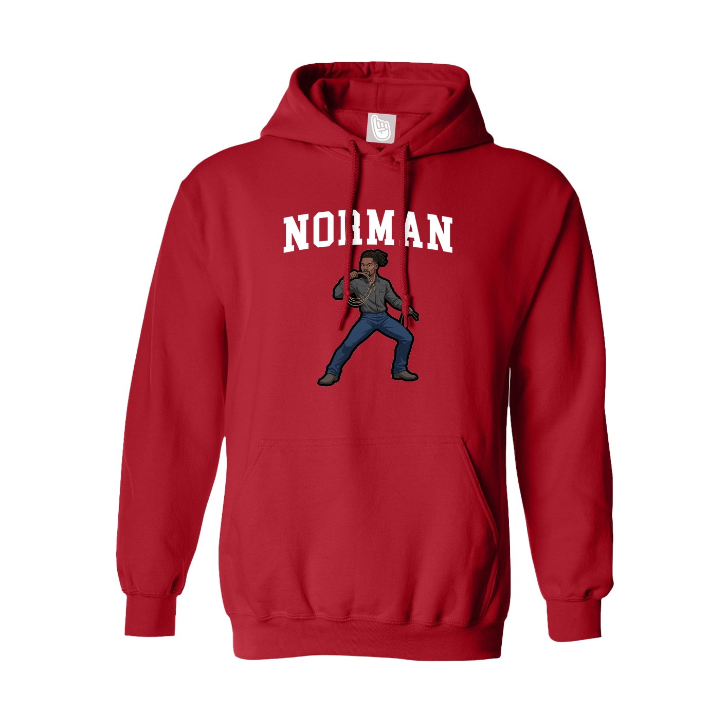 Hoodie — Shirsey in Red