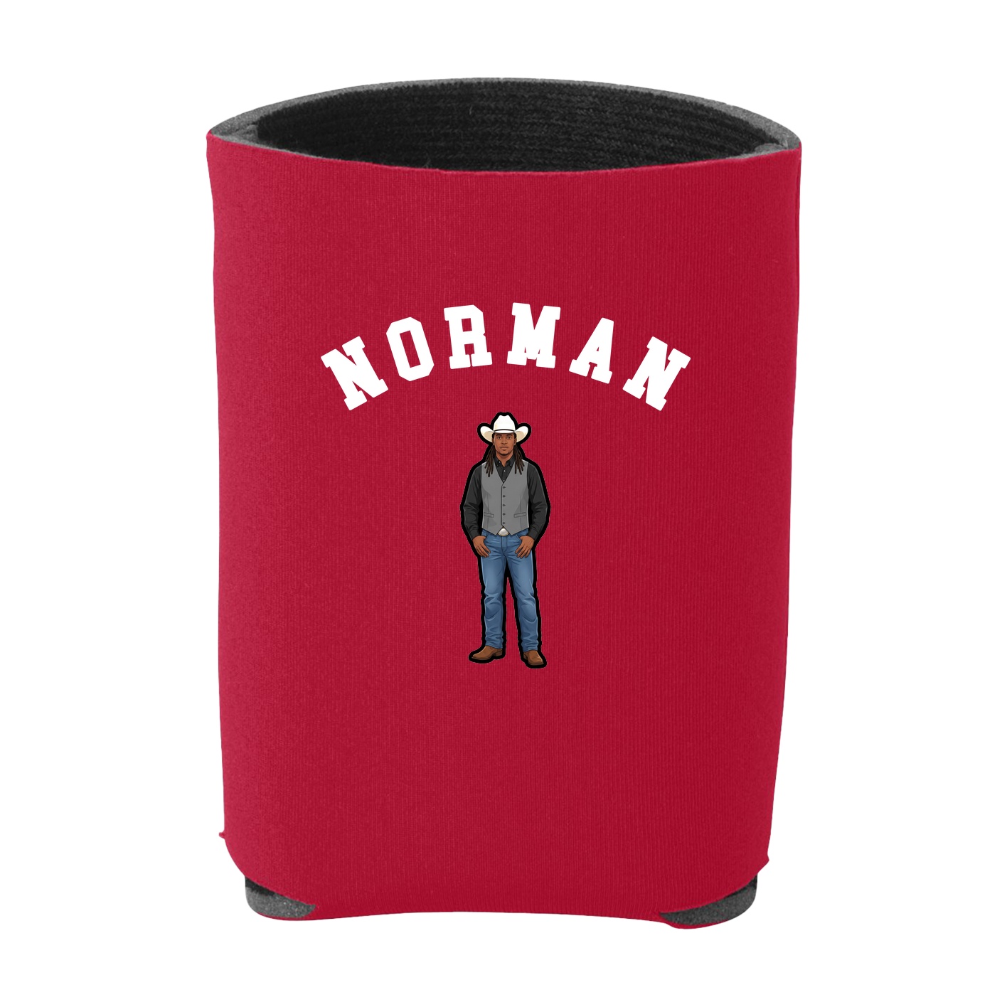 Can Holder — Shirsey Arch in Red