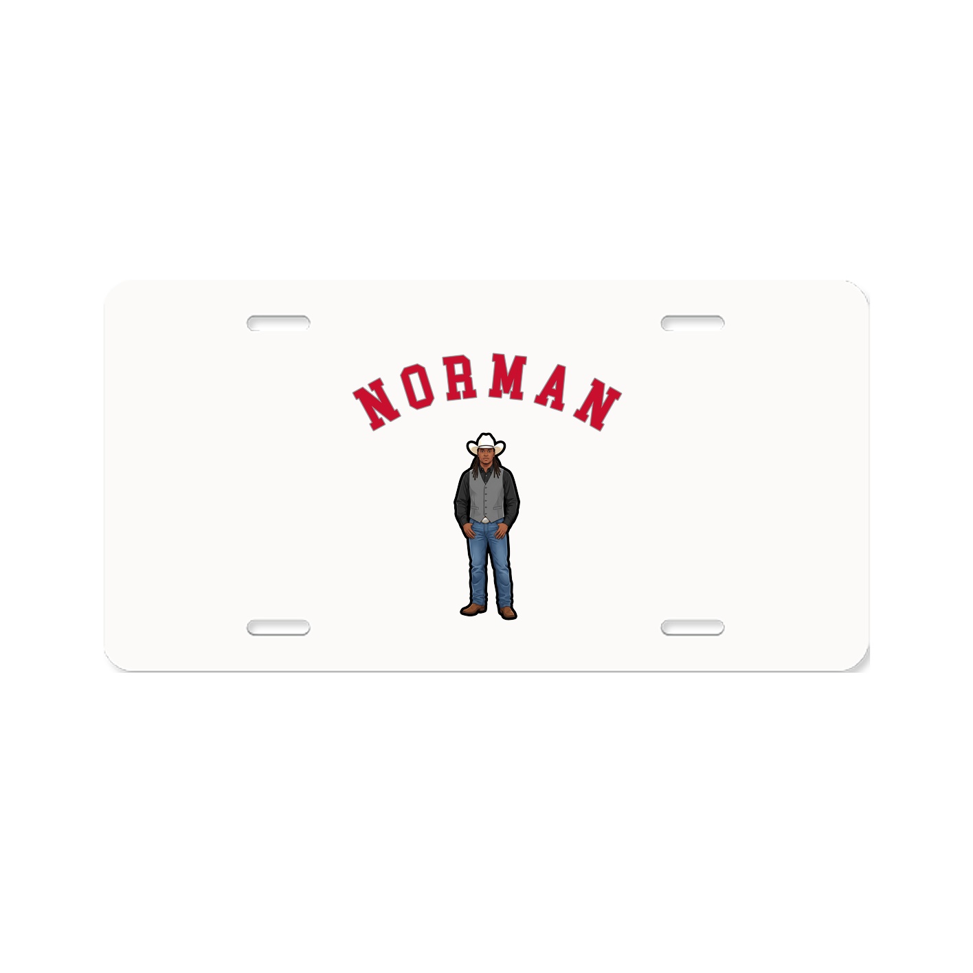 License Plate — Shirsey Arch in Classic