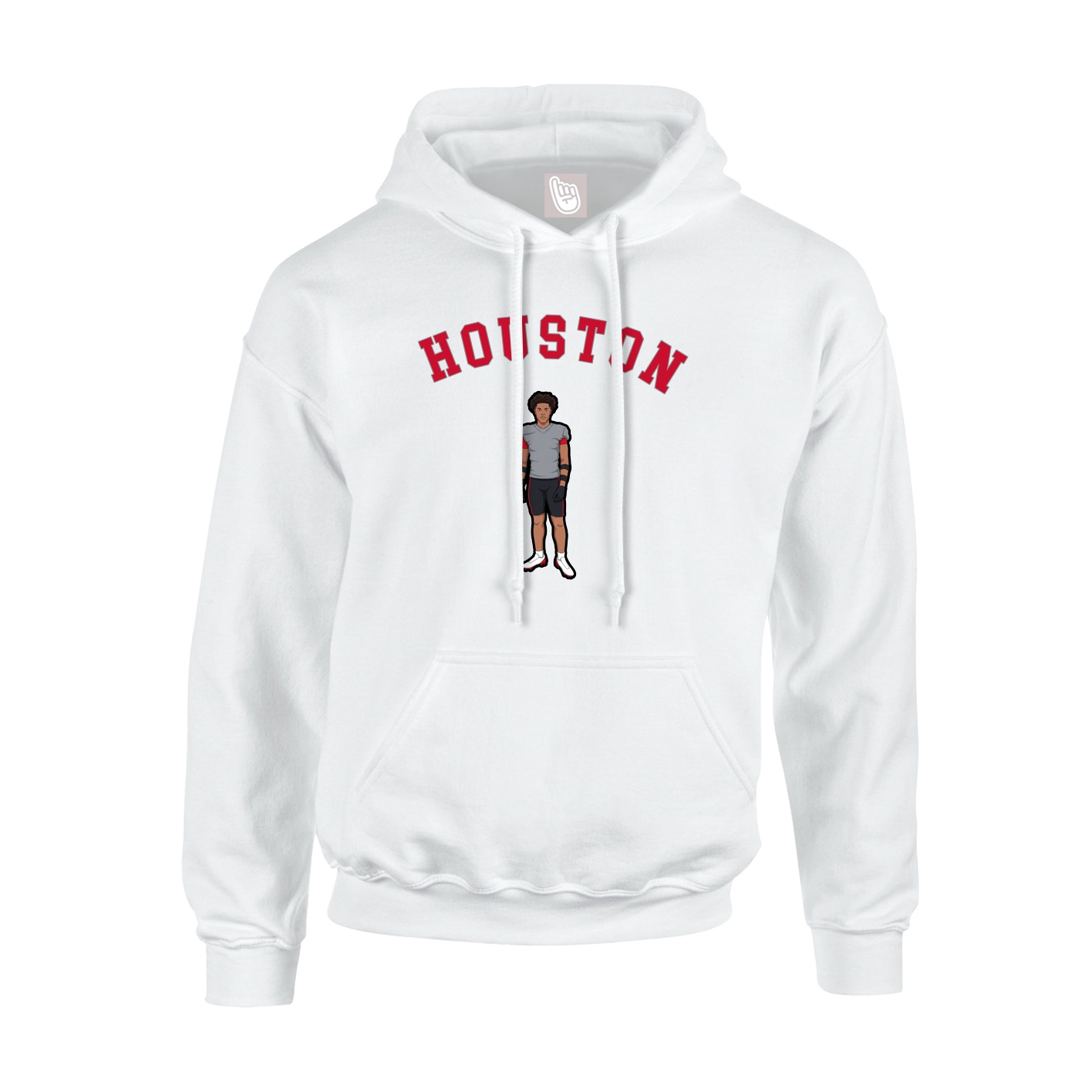 Youth Hoodie — Shirsey Arch in White