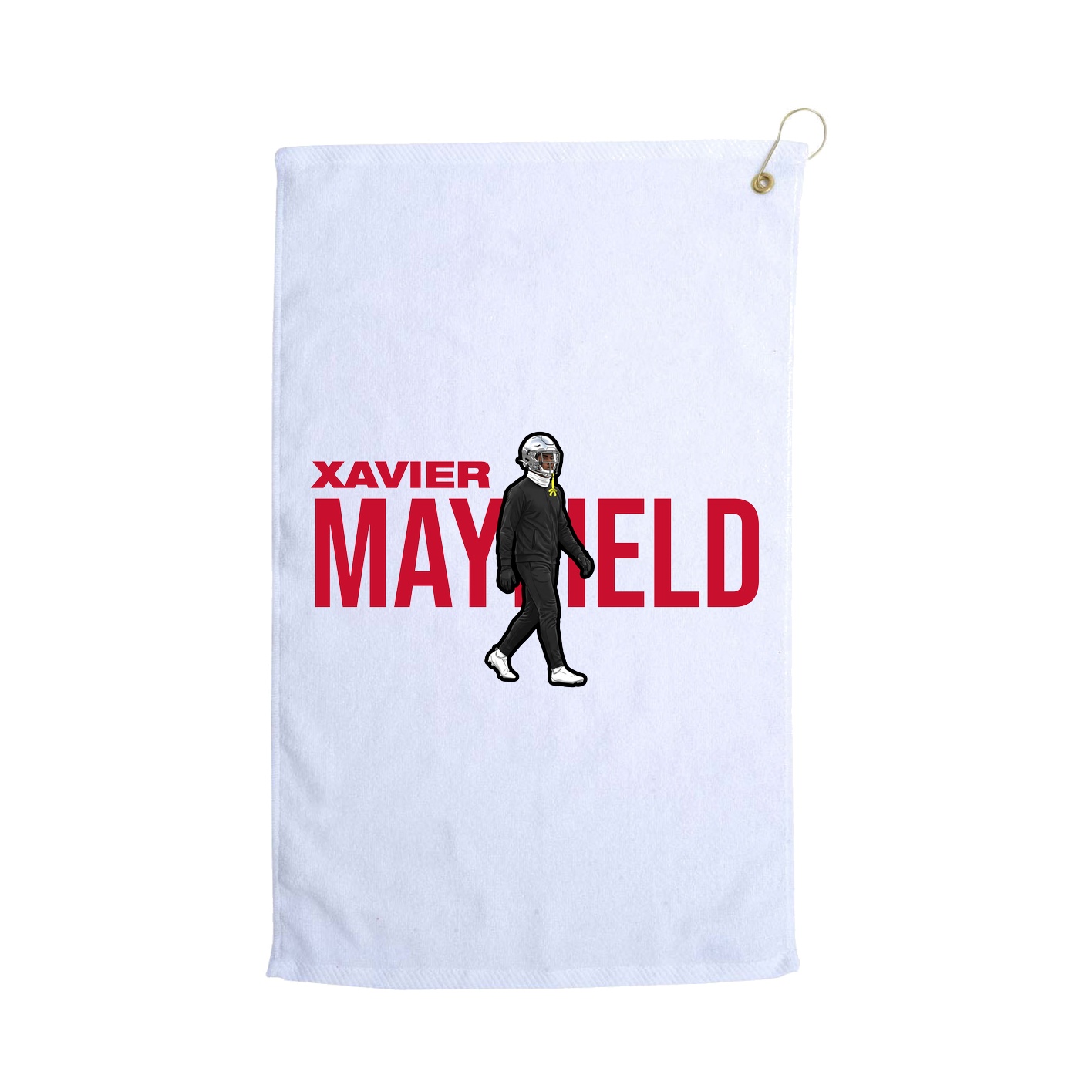 Golf Towel — Player Name in White