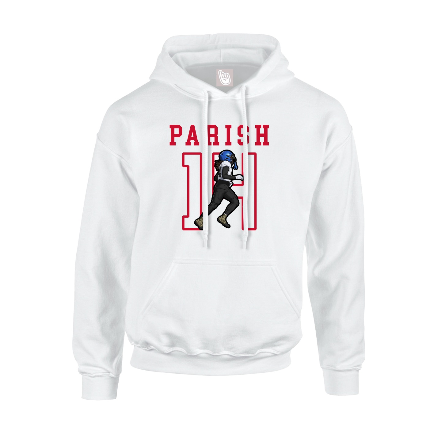 Hoodie — Shirsey in White