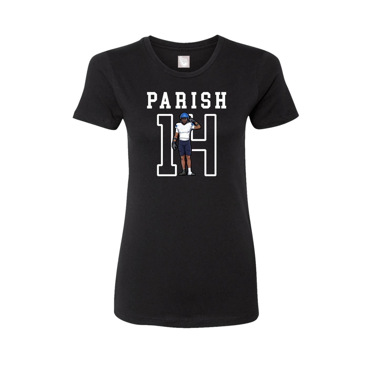 Fitted Women's Tee — Shirsey in Black