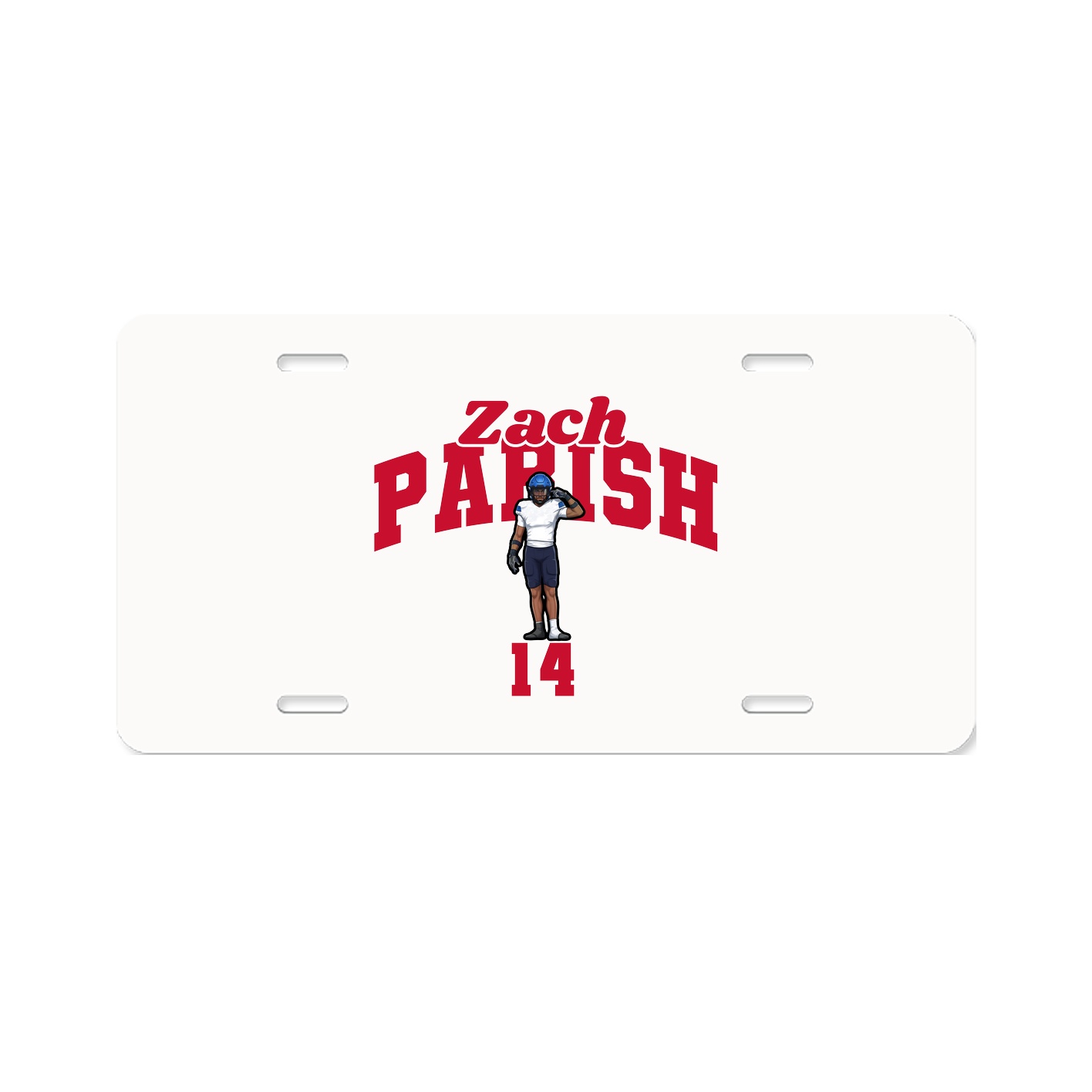 License Plate — Signature Arch in Classic
