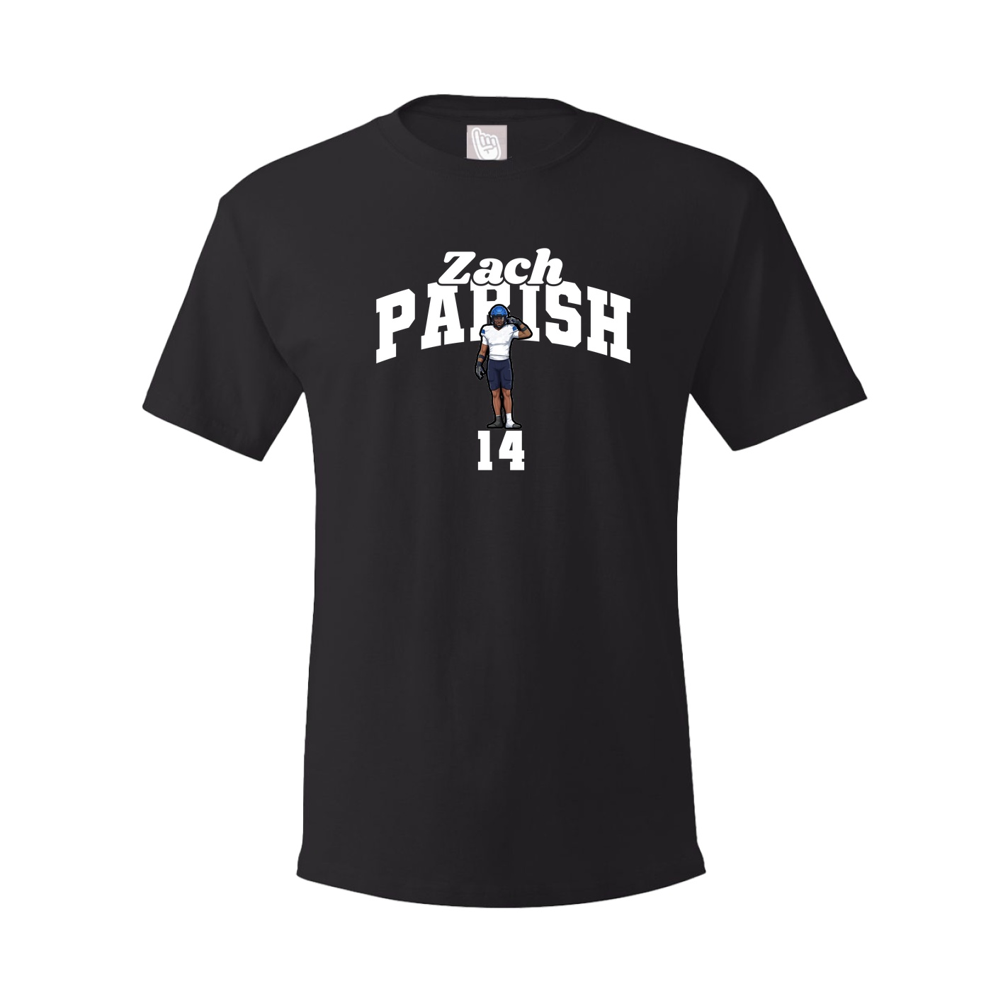 Youth Tee — Signature Arch in Black